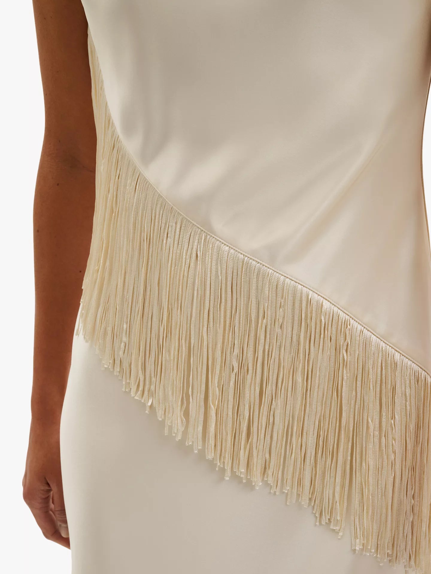 Malina Lovis Midi Dress, Pearl