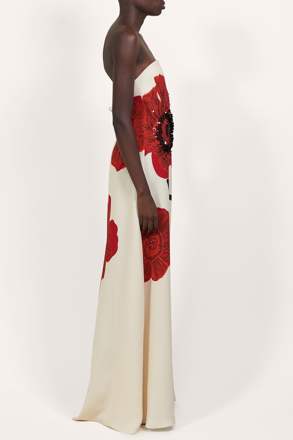 Red Petals Dress