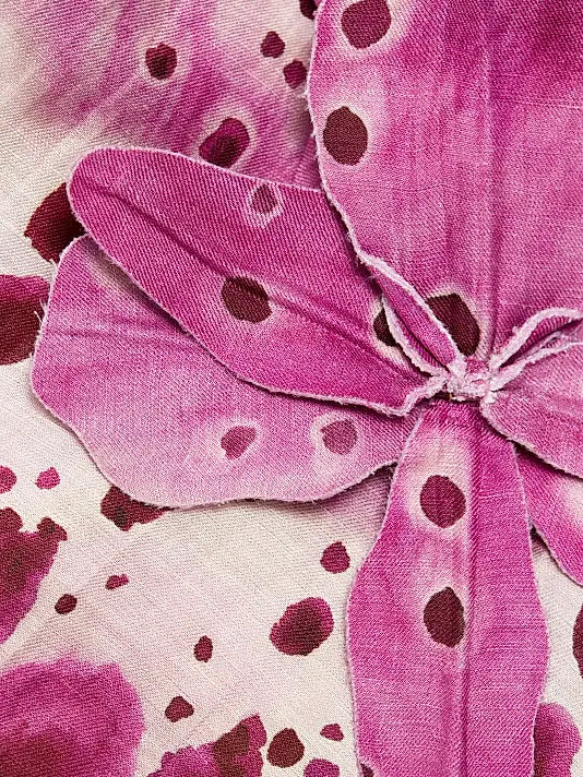 Everlee Orchid Print Minidress