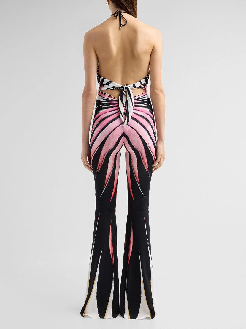 Roberto Cavalli Printed Halter Jumpsuit | Saks Fifth Avenue