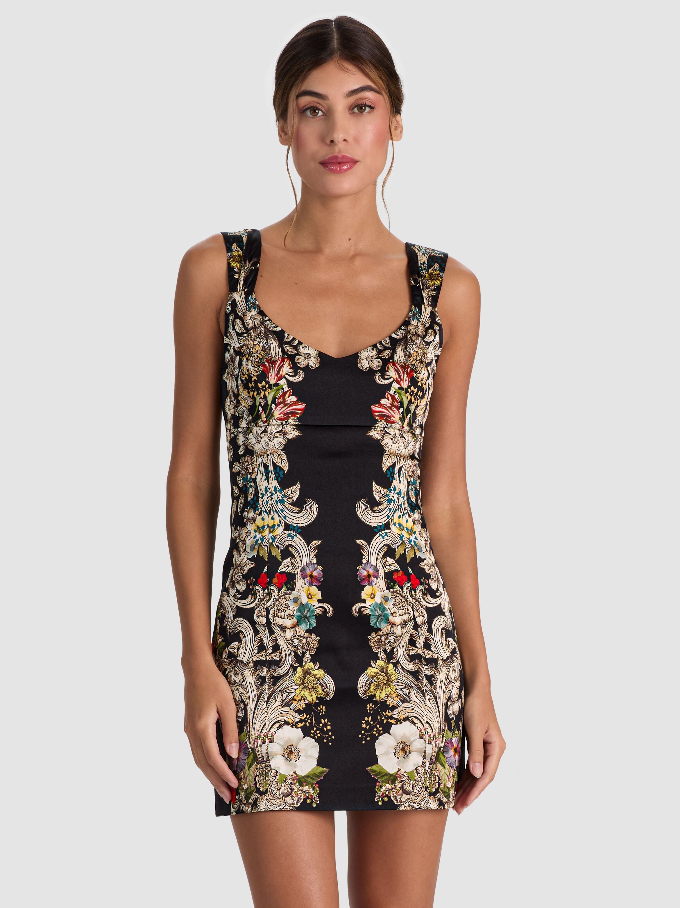 RENEE FITTED MINI DRESS - FREE SPIRIT