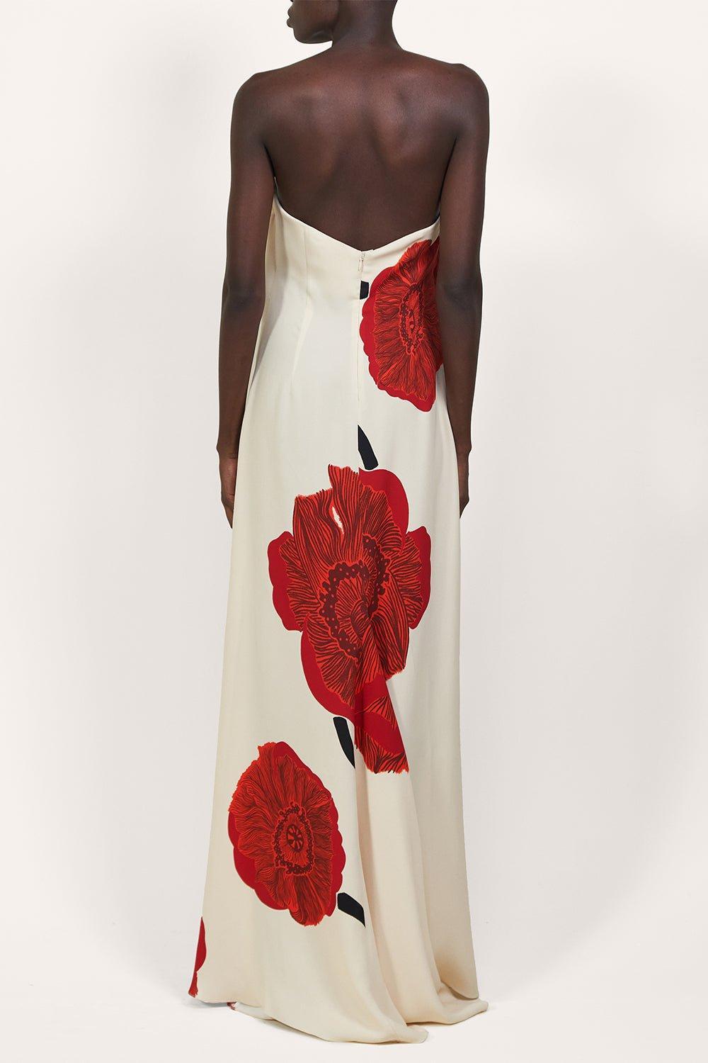 Red Petals Dress
