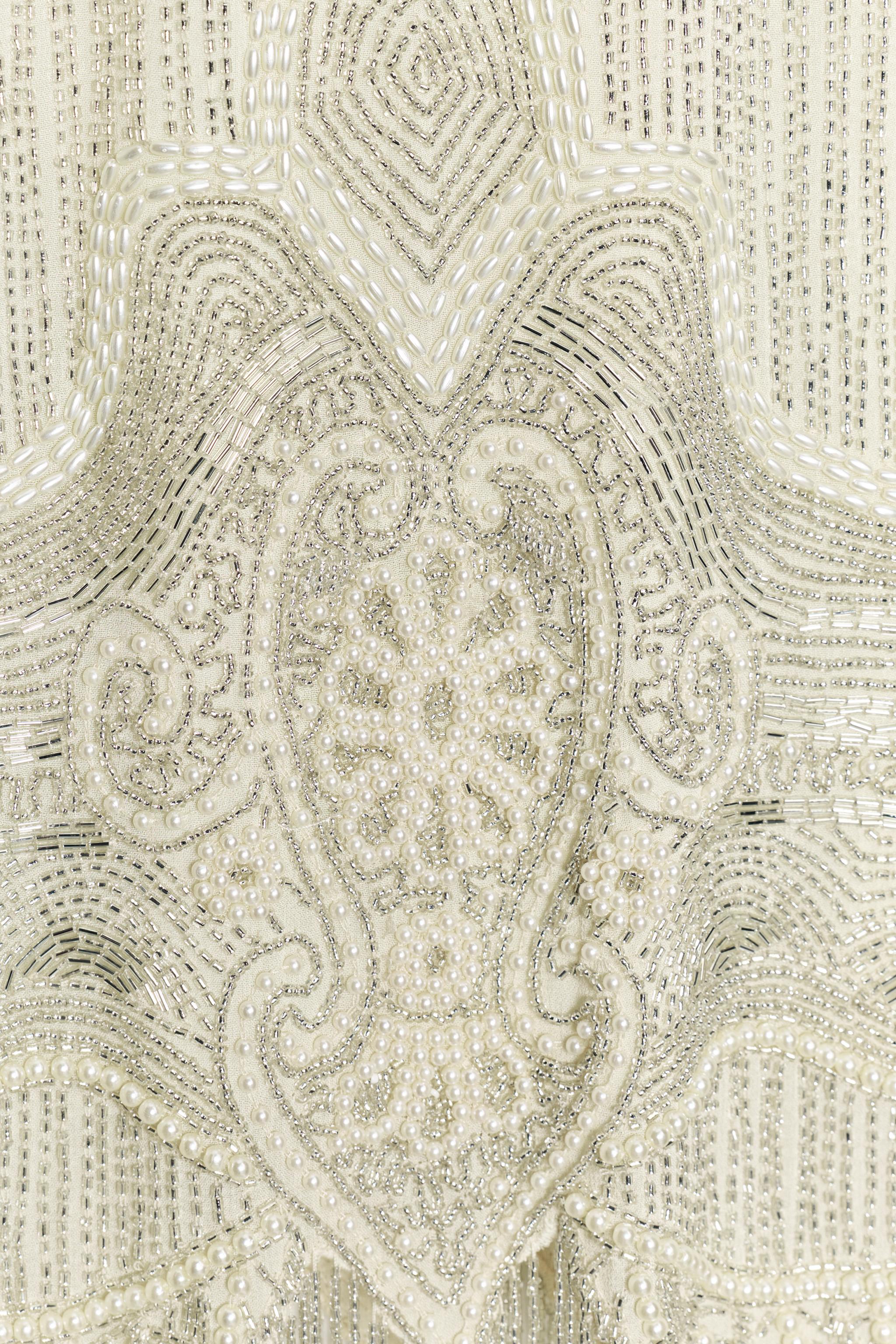 ROBE À BRETELLES FANTAISIE FRANGES ZW COLLECTION LIMITED EDITION