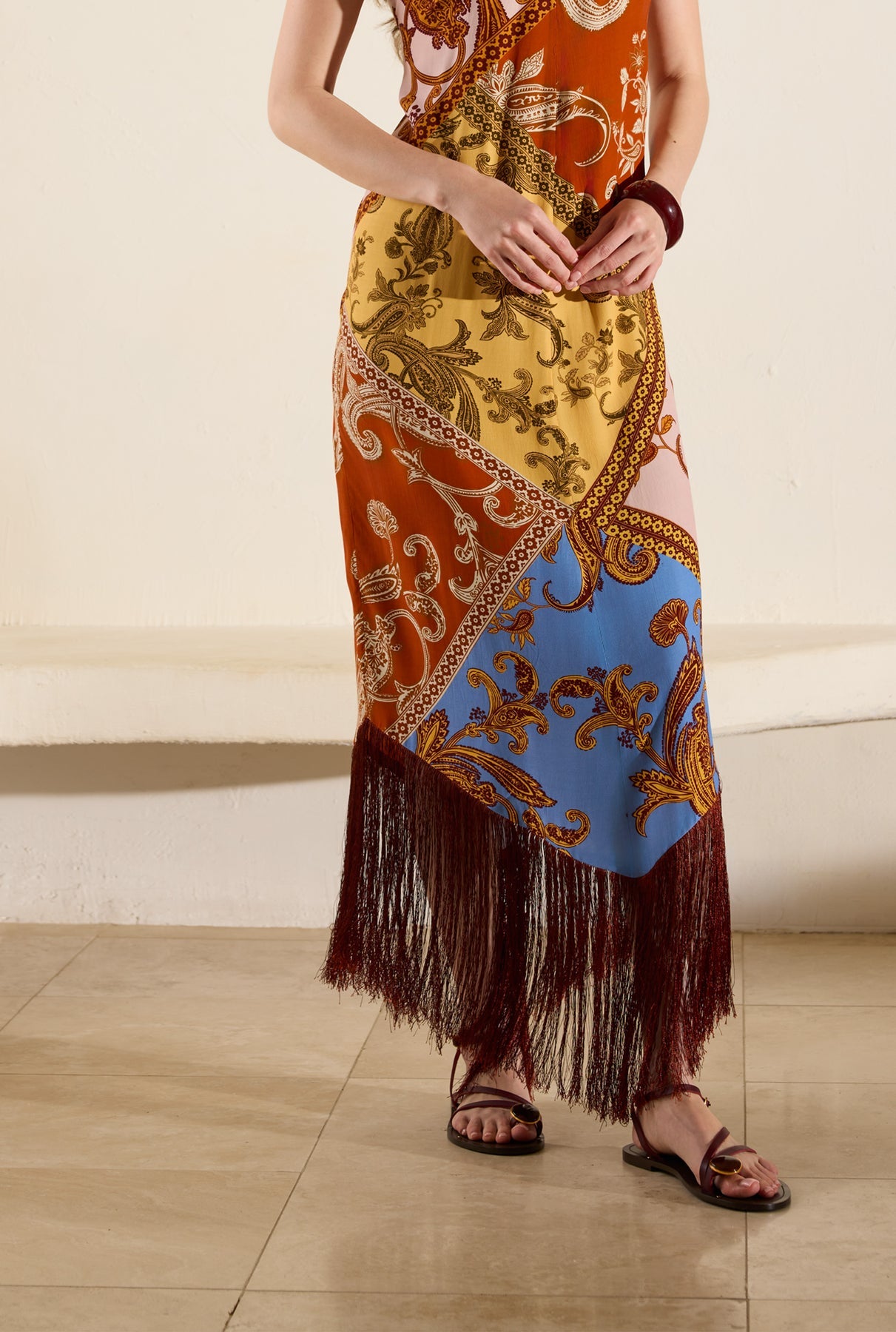 Leya Halter Neck Maxi Dress