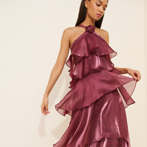 Organza Maxi Gown