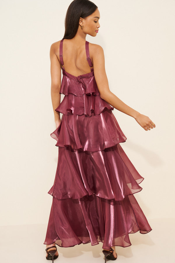 Organza Maxi Gown