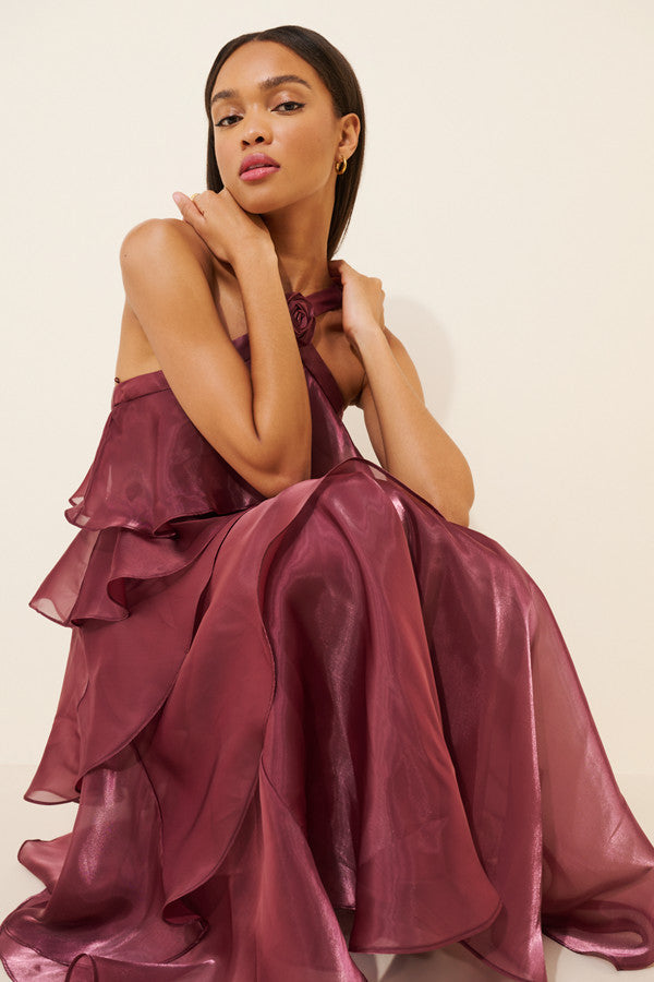 Organza Maxi Gown