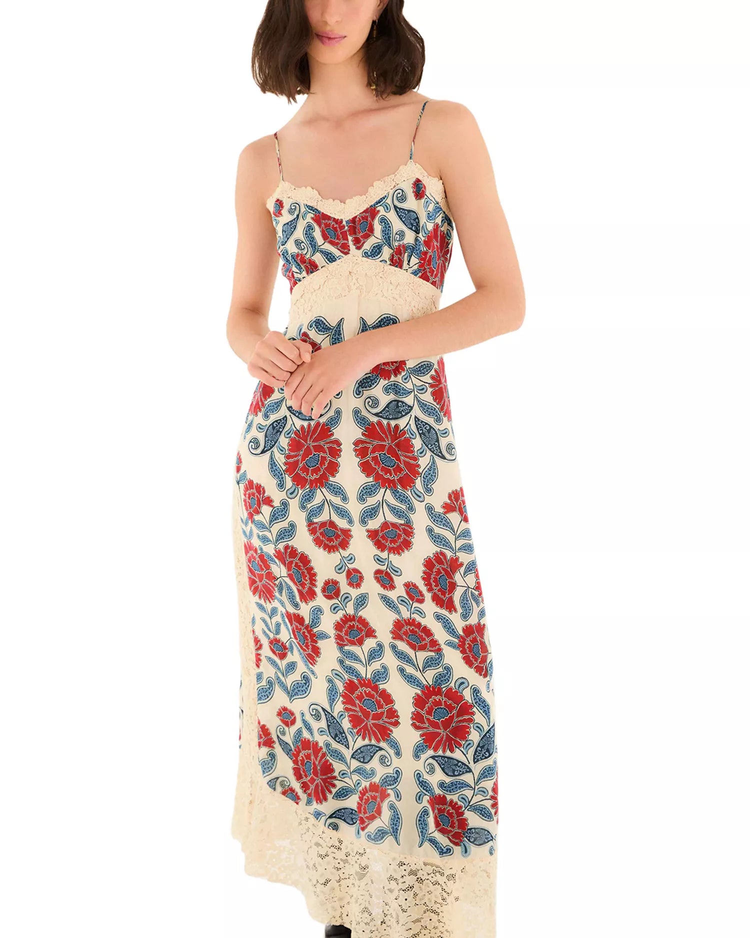 Francesca Sand Midi Dress