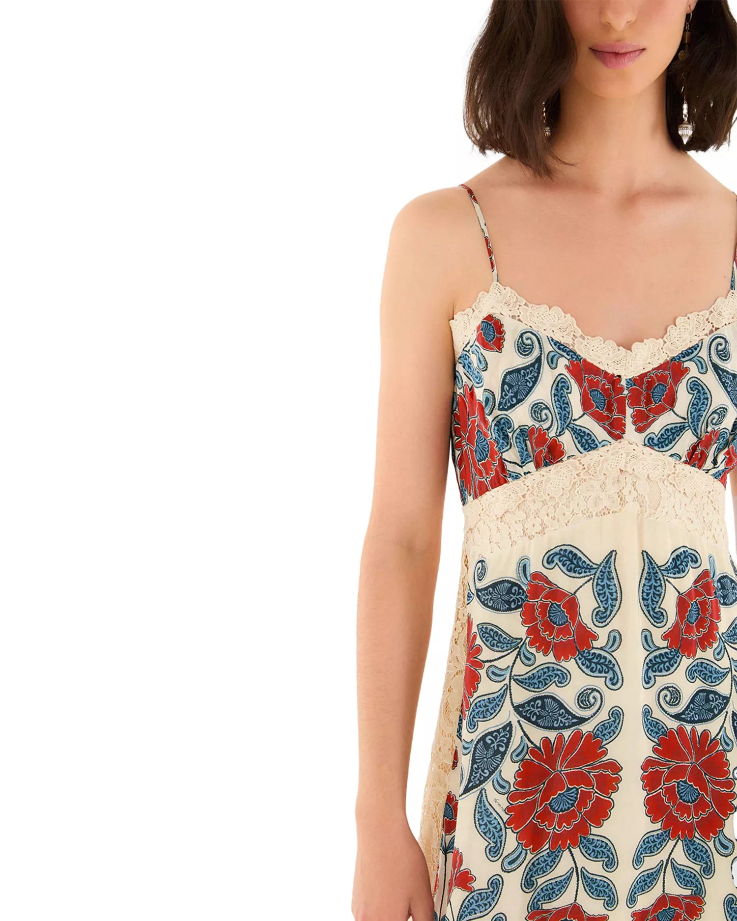 Francesca Sand Midi Dress