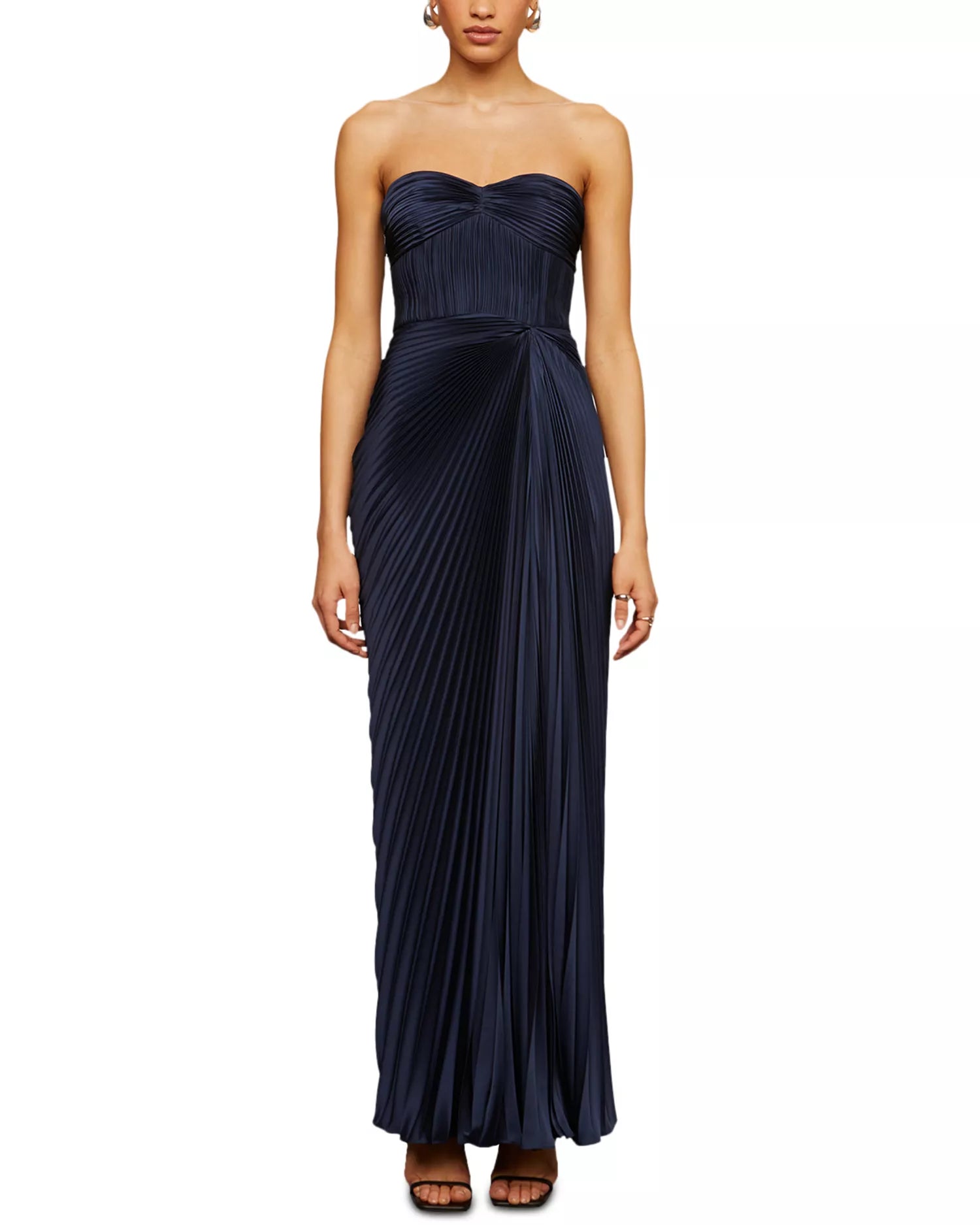 Joyceanne Plissé Gown