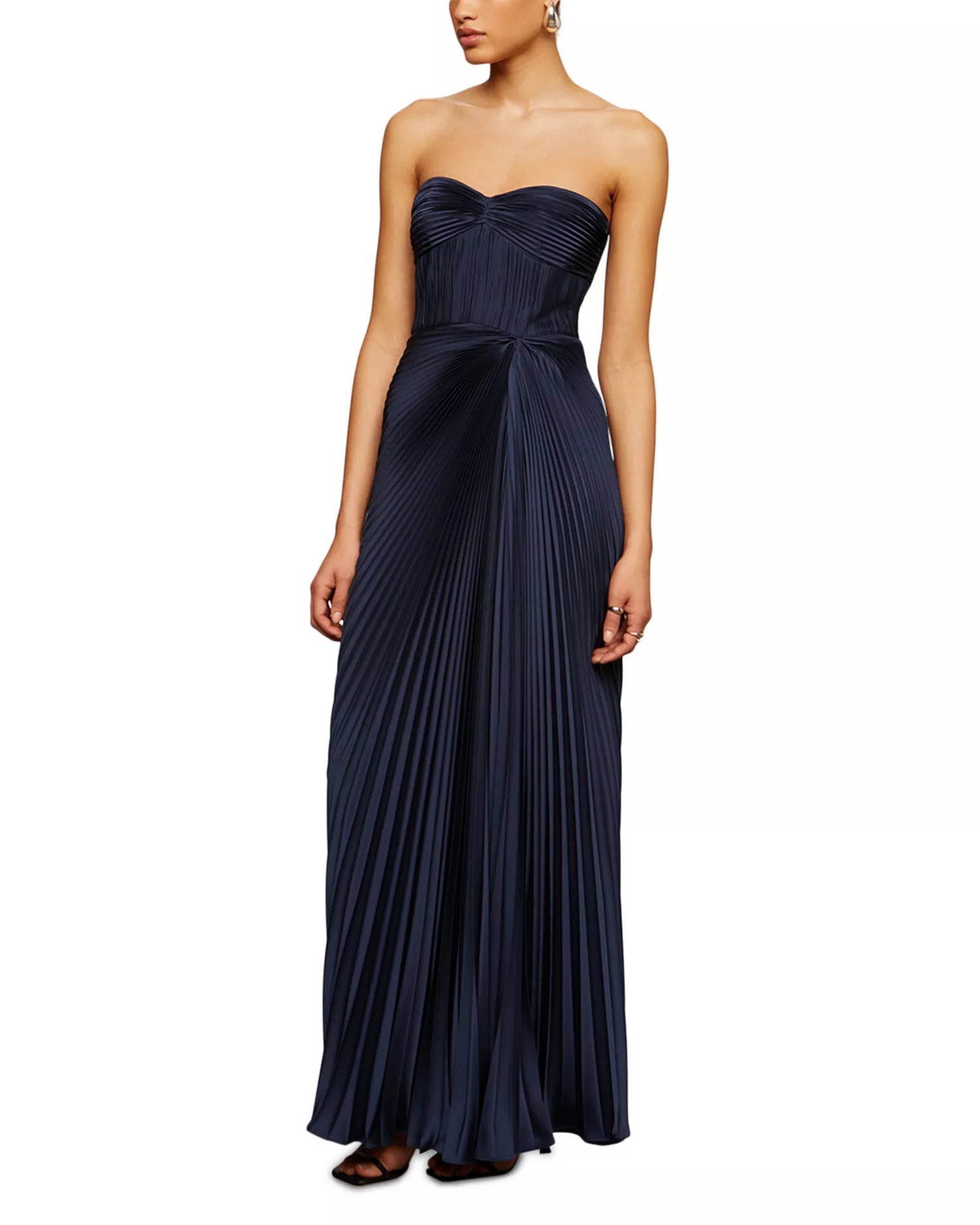 Joyceanne Plissé Gown
