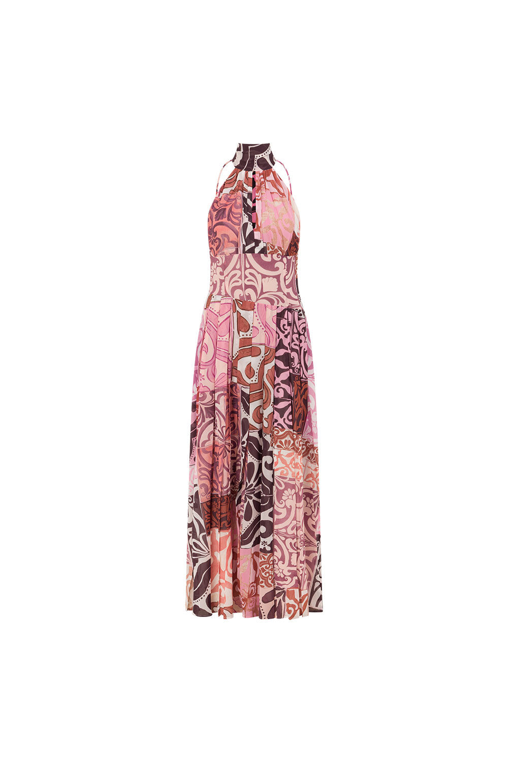 Margot Pleated Dress - Mosaica 5