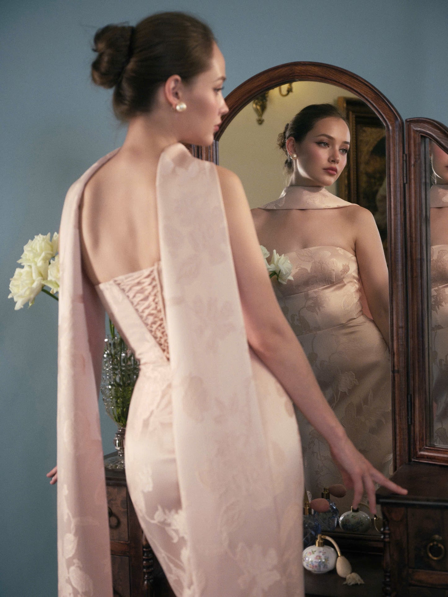 JADORE DRESS - Ivory White