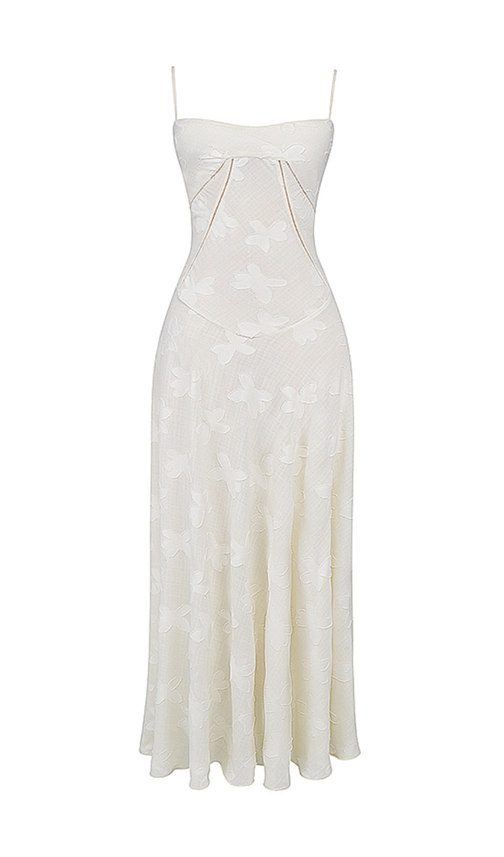 Billie Floral Lace Back Maxi Dress