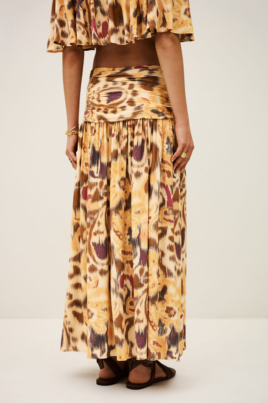 MIACOMA patterned midi set