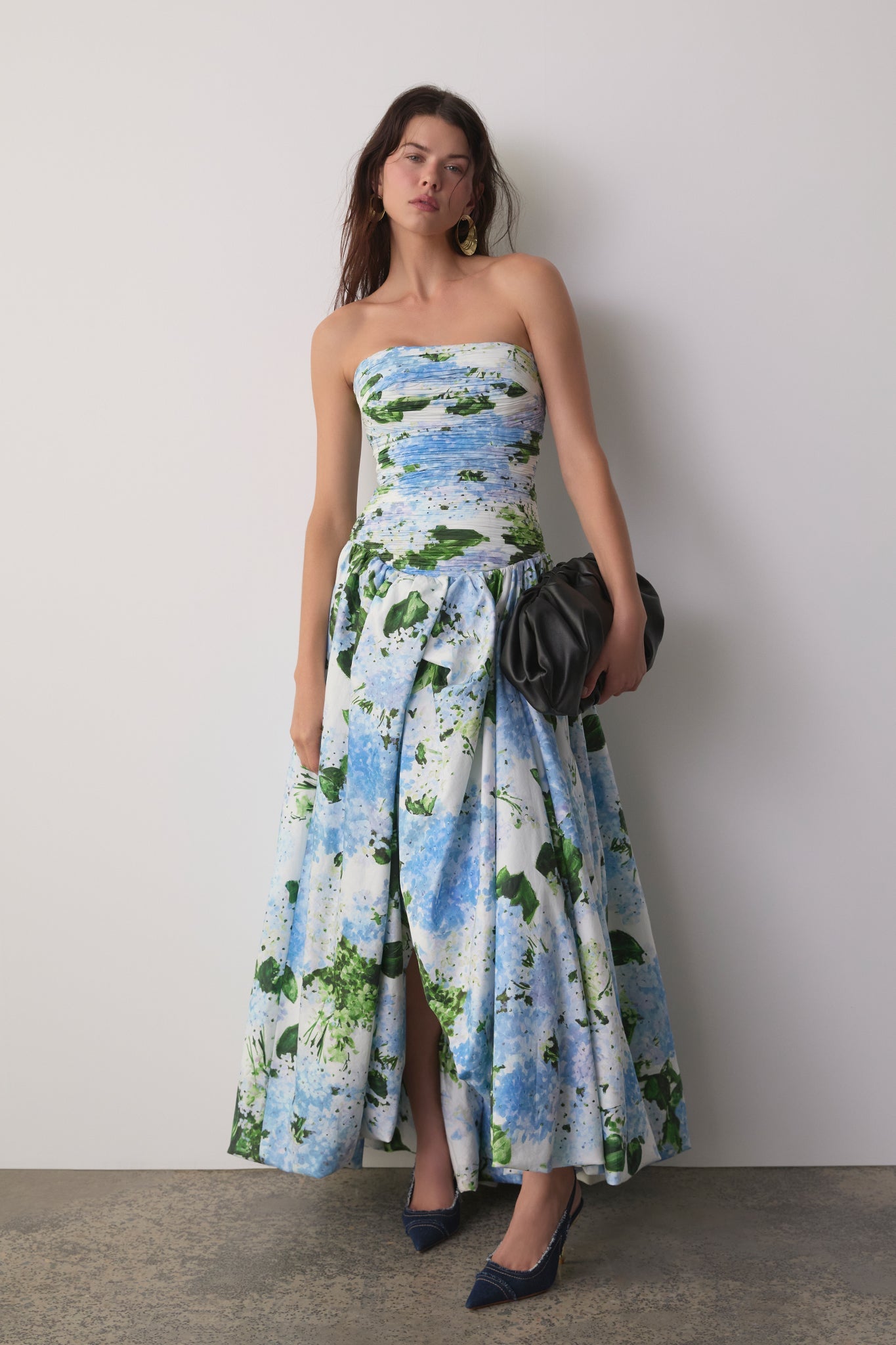Behold Maxi Blue Dress
