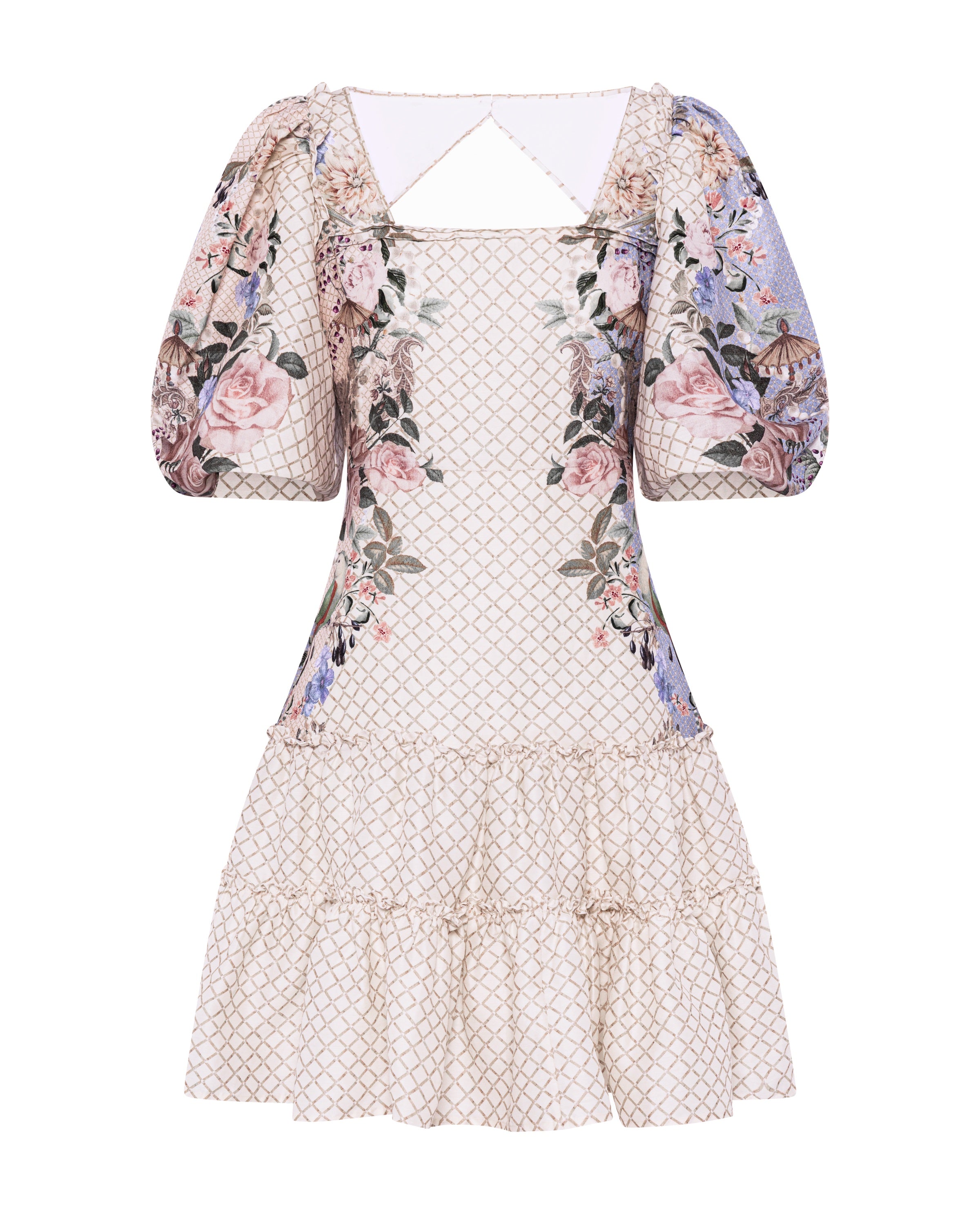 Florienn Mini Dress – Jardin Print