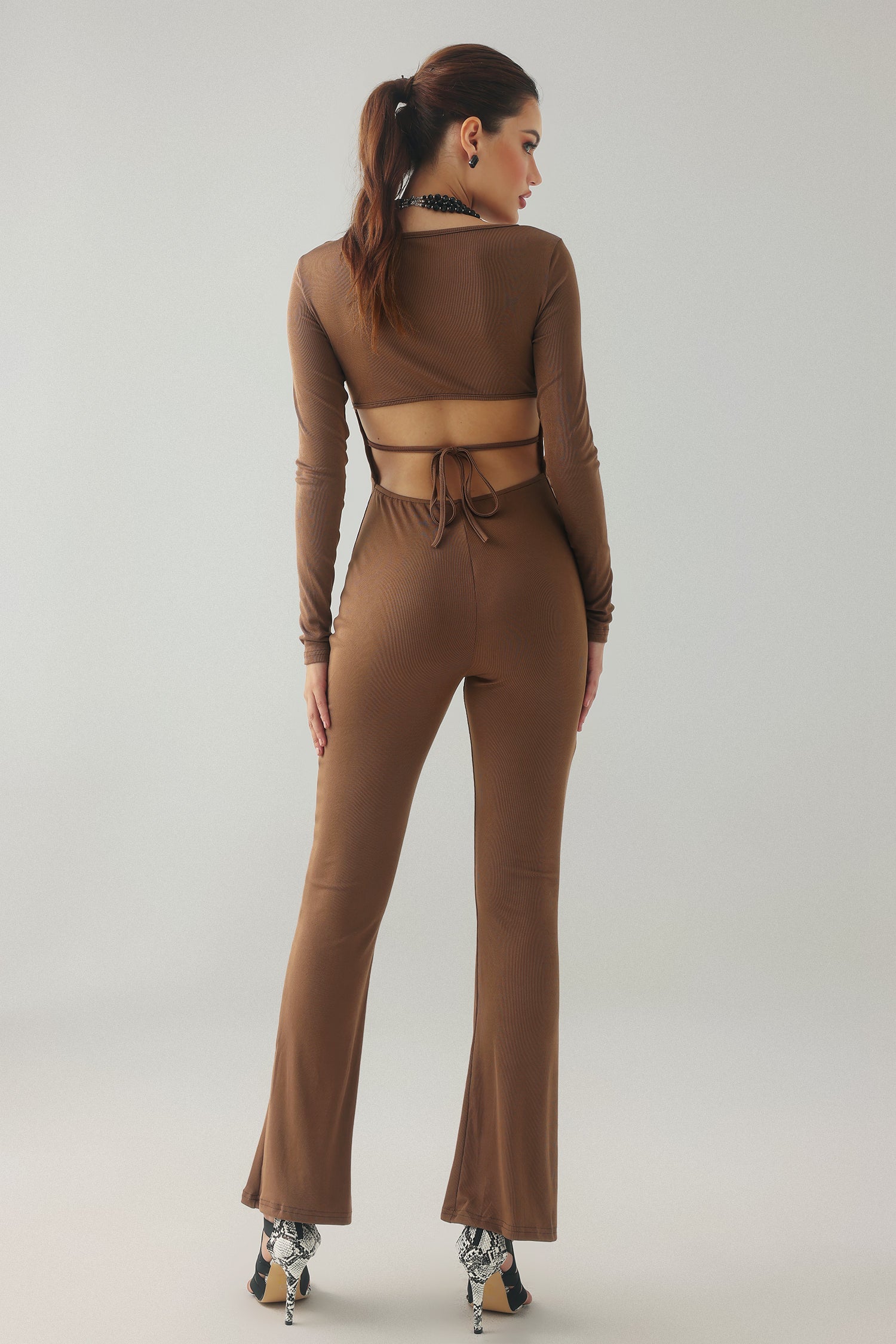 Verde Square-Cut Collar Jumpsuit