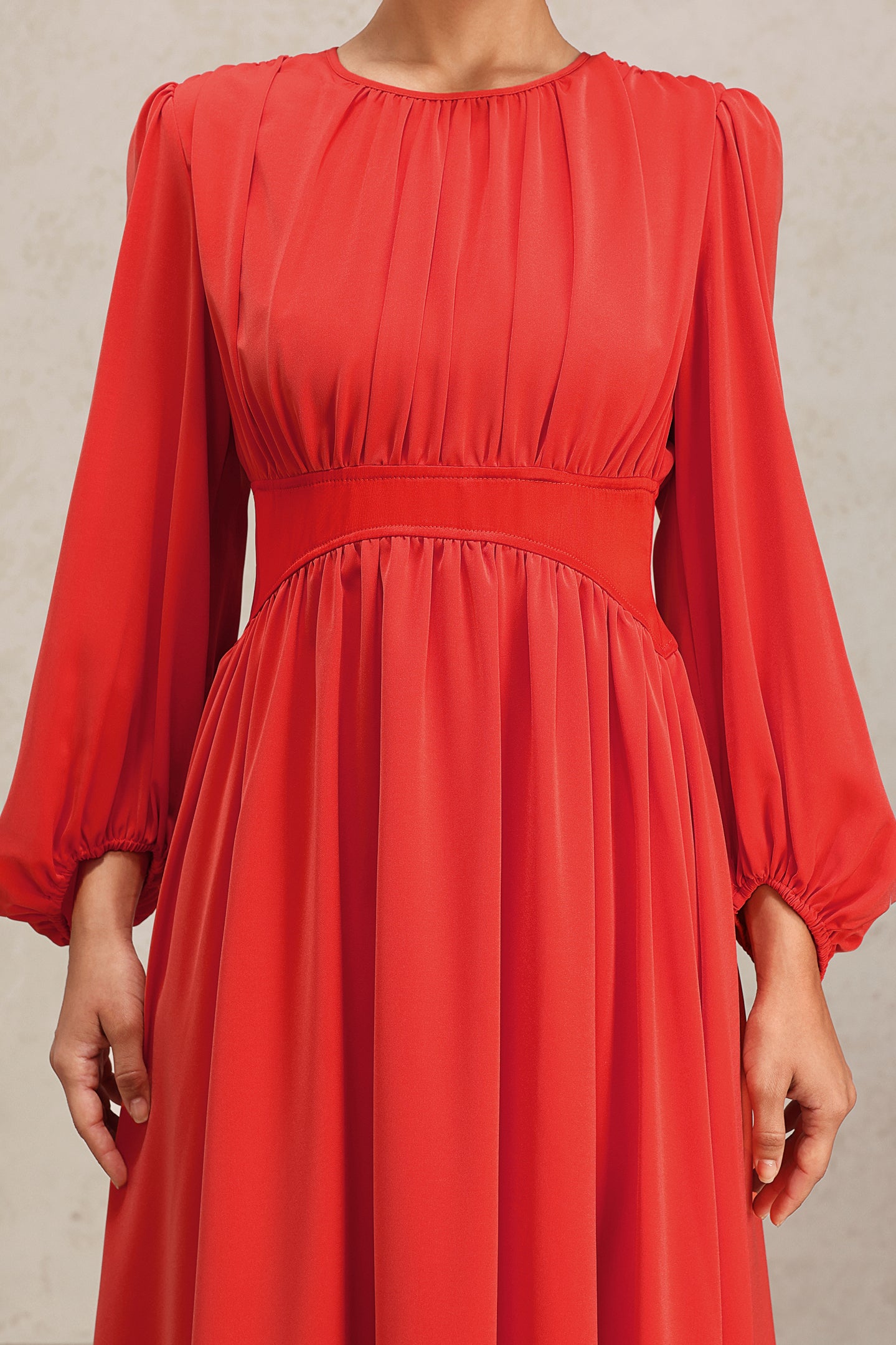 Fifer Long Sleeve Maxi Dress