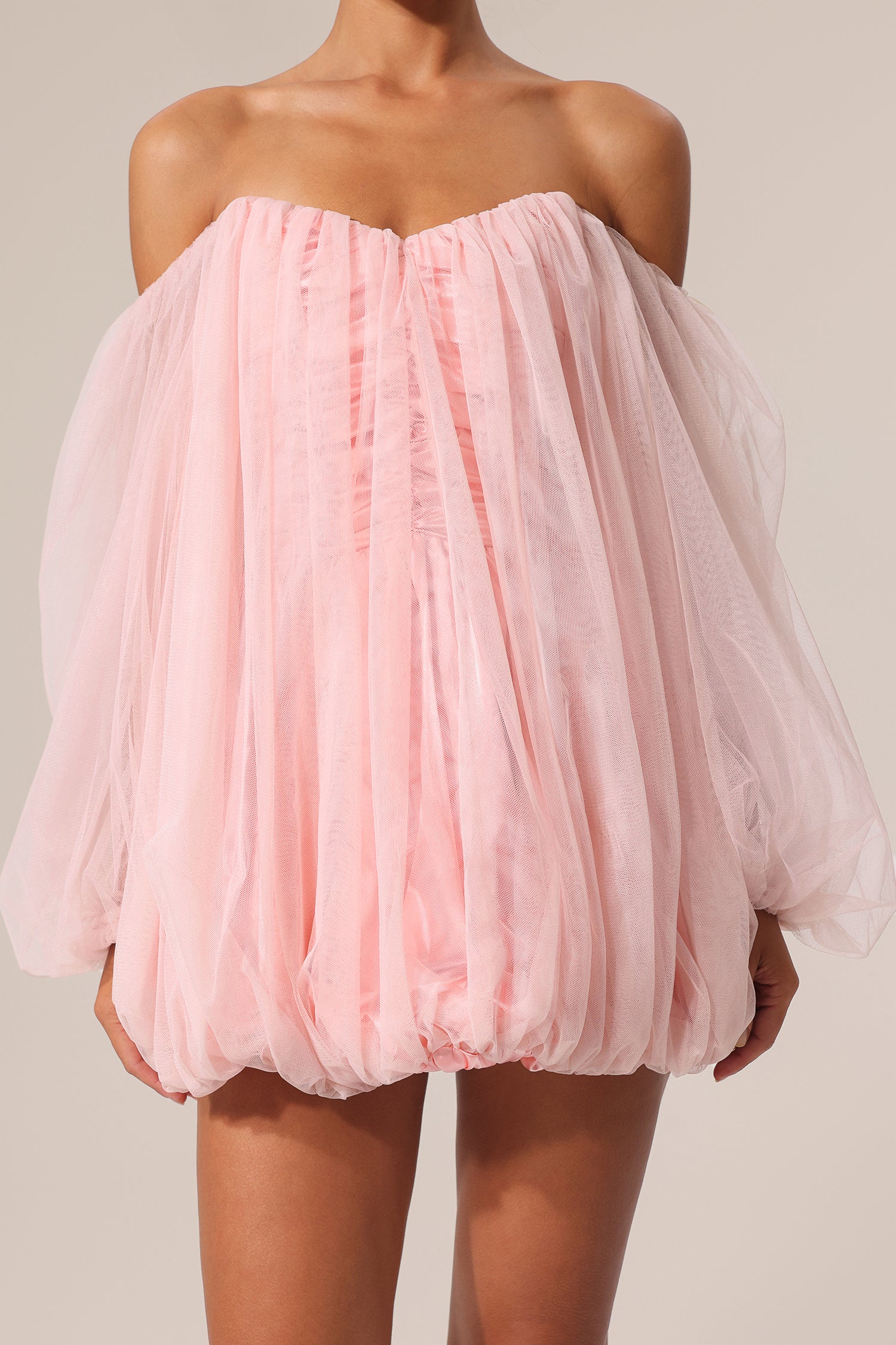 Keryn Long Sleeves Mini Dress