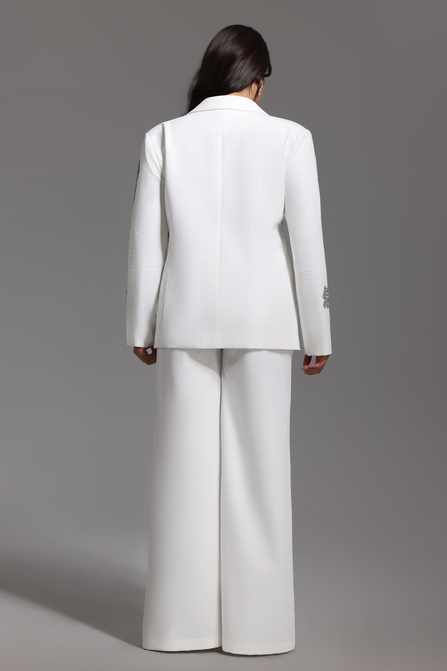 Winee Diamante Blazer Set