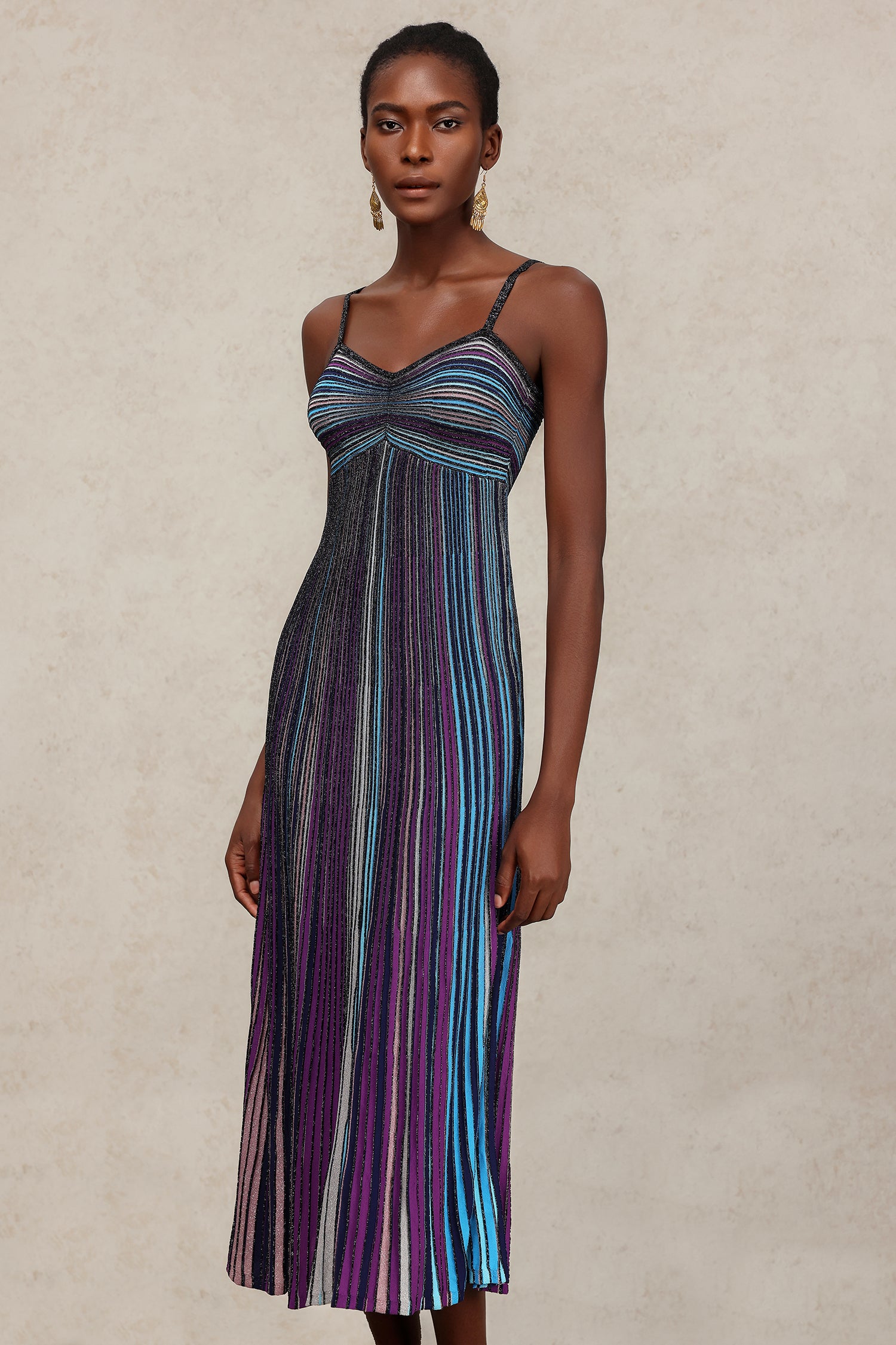 Scala Halter Maxi Dress