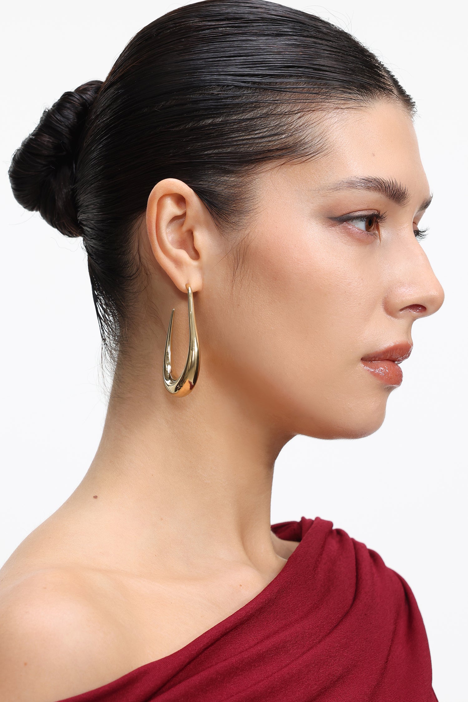 Lizbet  Geometry U Shaped Earrings