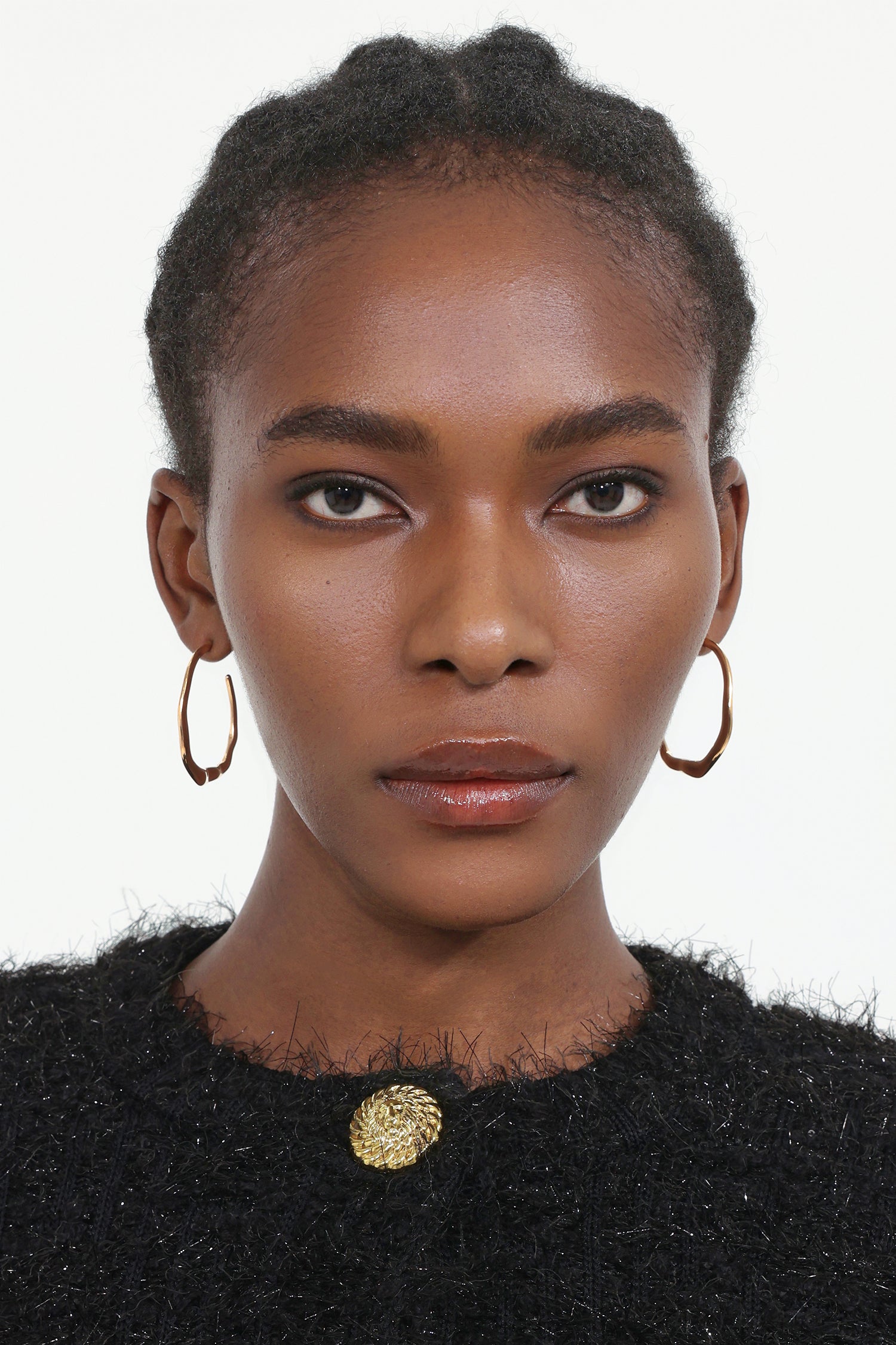 KIavia C Shaped Metal Earrings