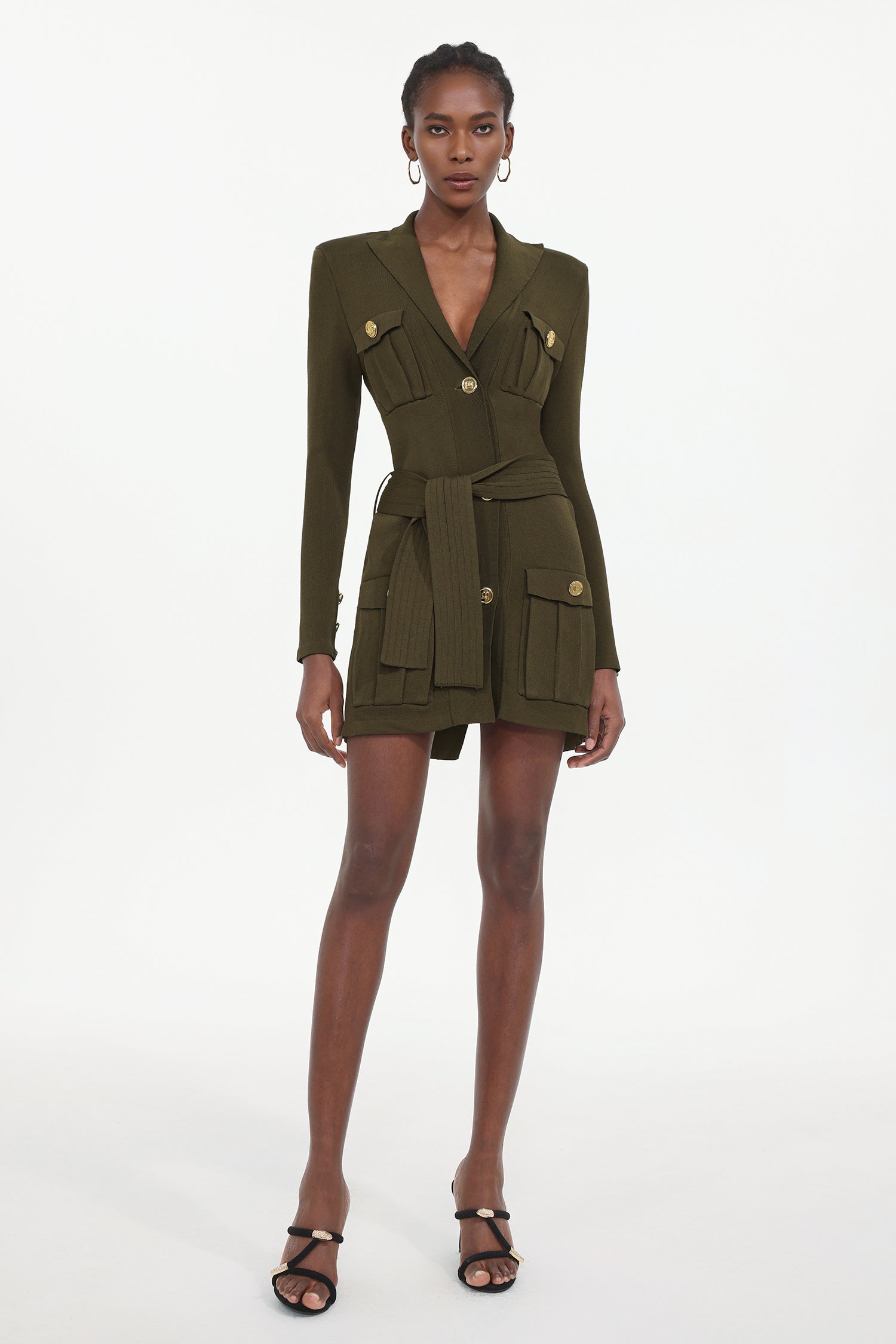 Ornella Elegant Long Sleeve Knit Jacket