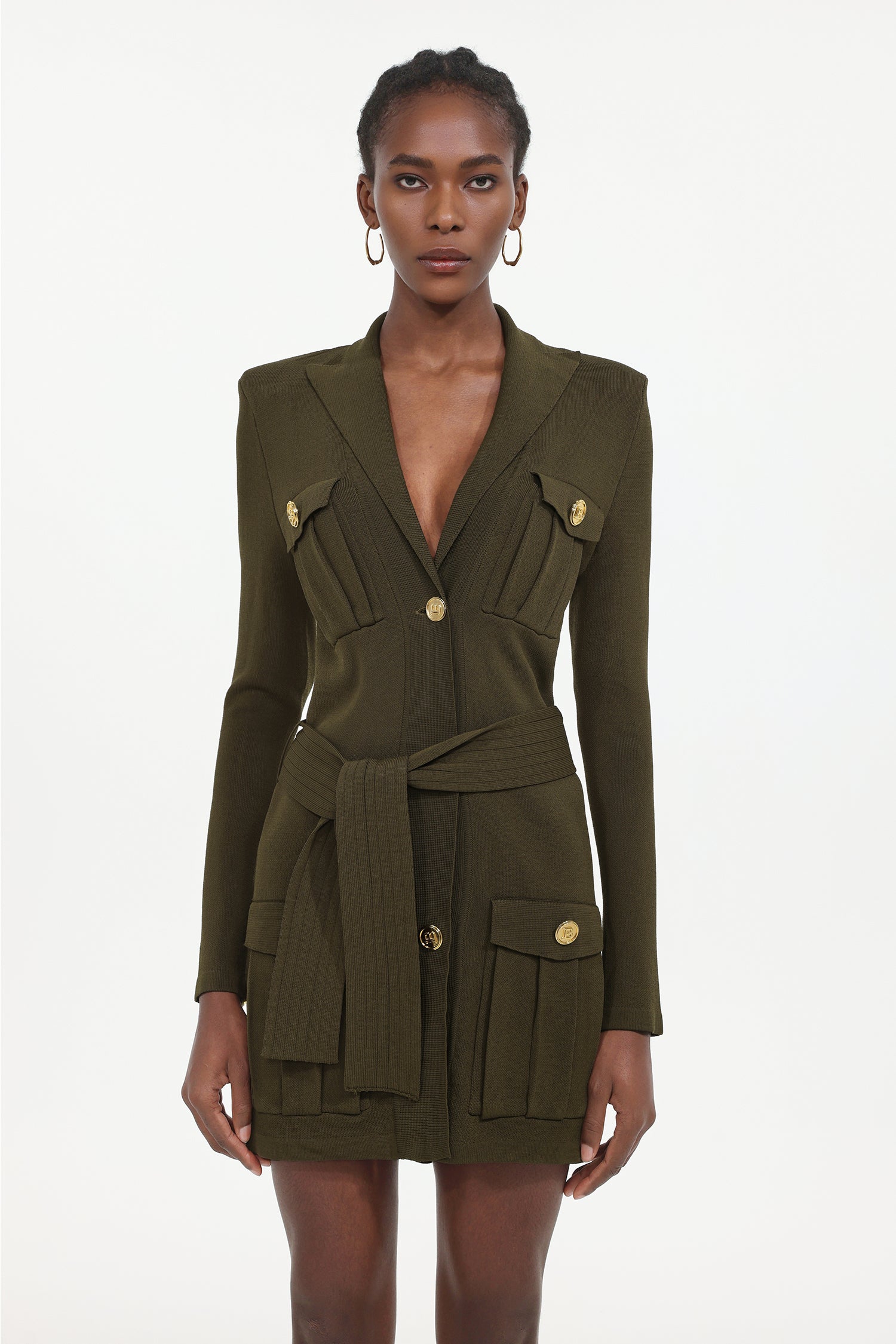 Ornella Elegant Long Sleeve Knit Jacket