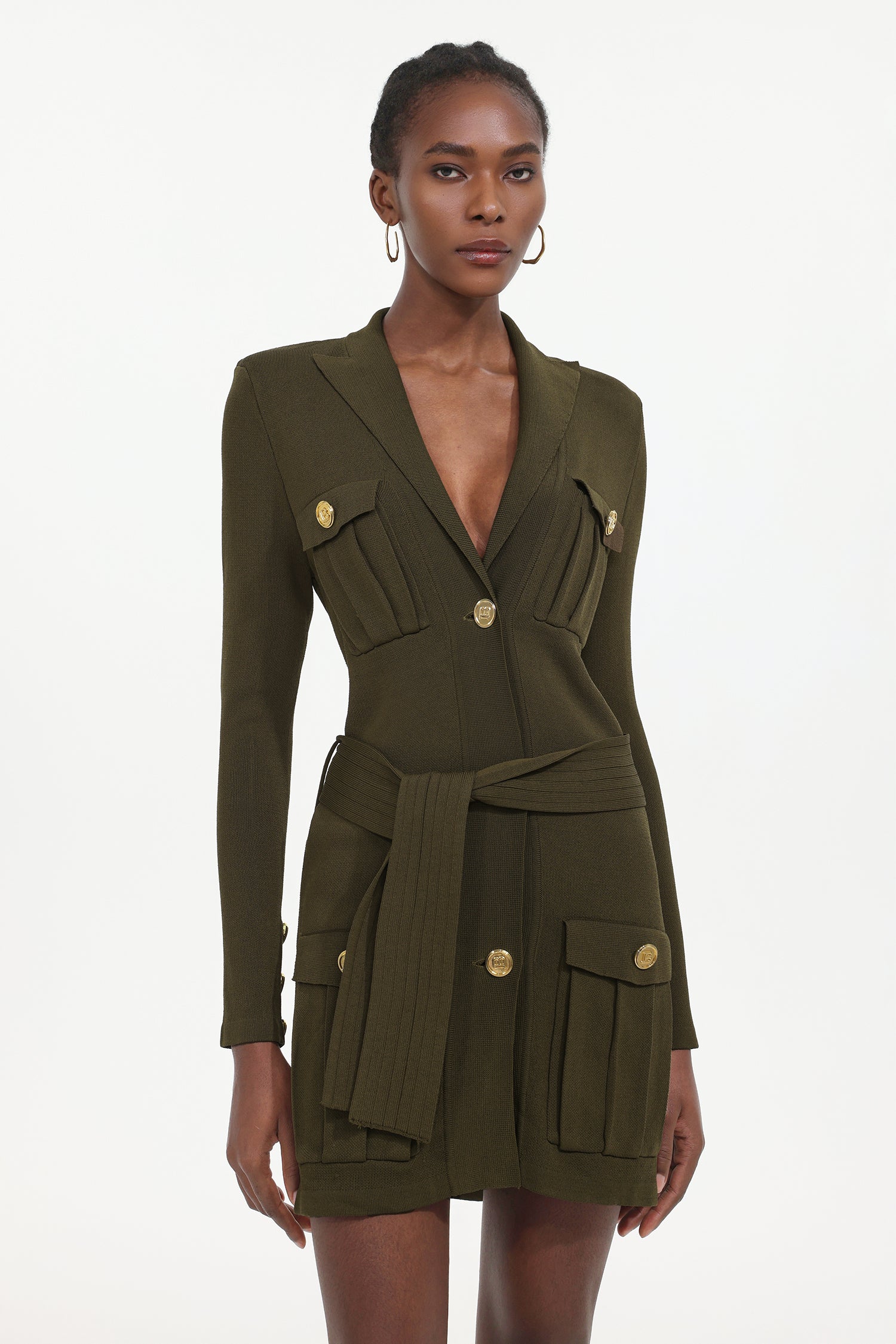 Ornella Elegant Long Sleeve Knit Jacket