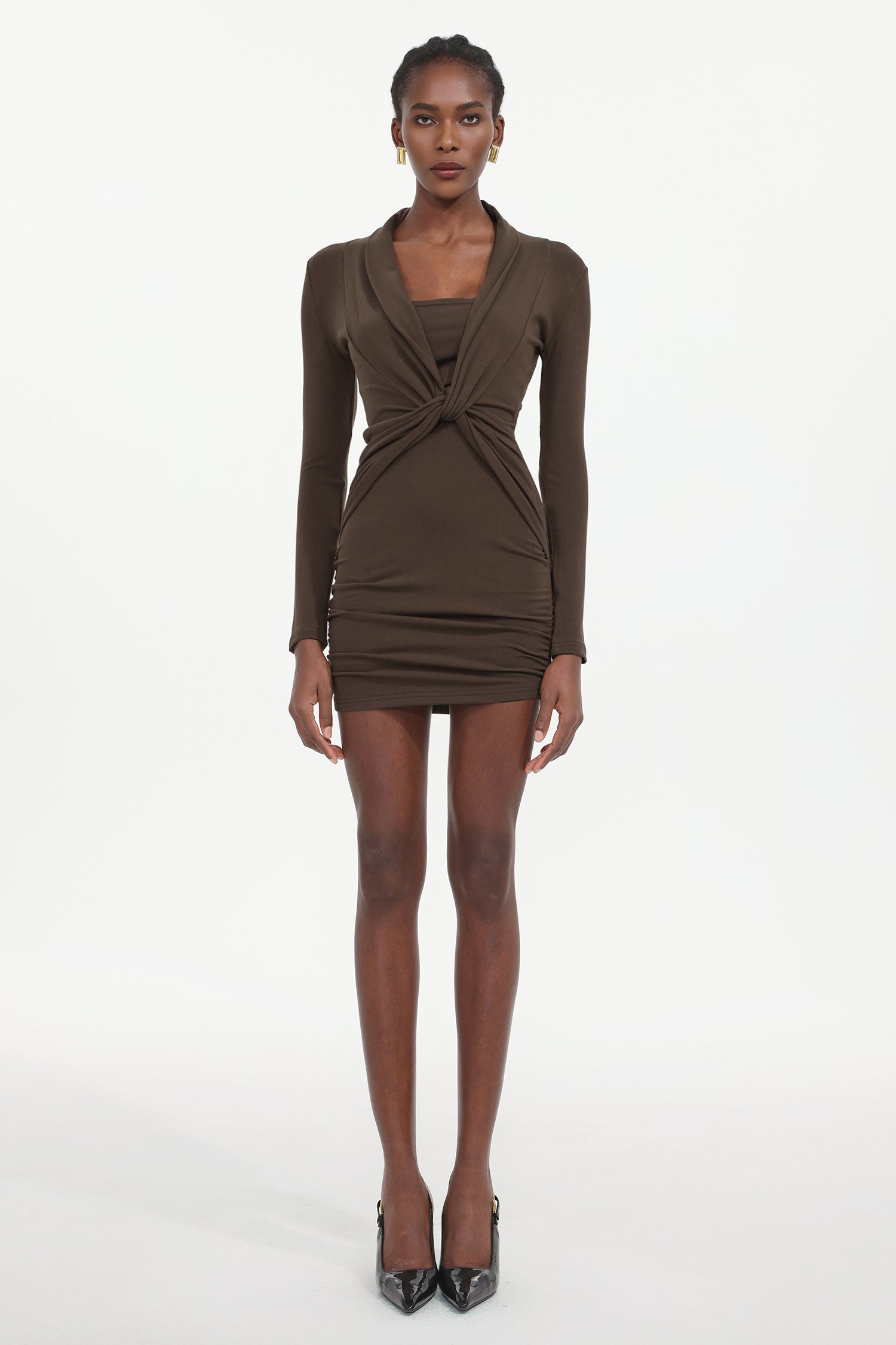 tan long sleeve dresses Long Sleeve Dresses MINKPINK