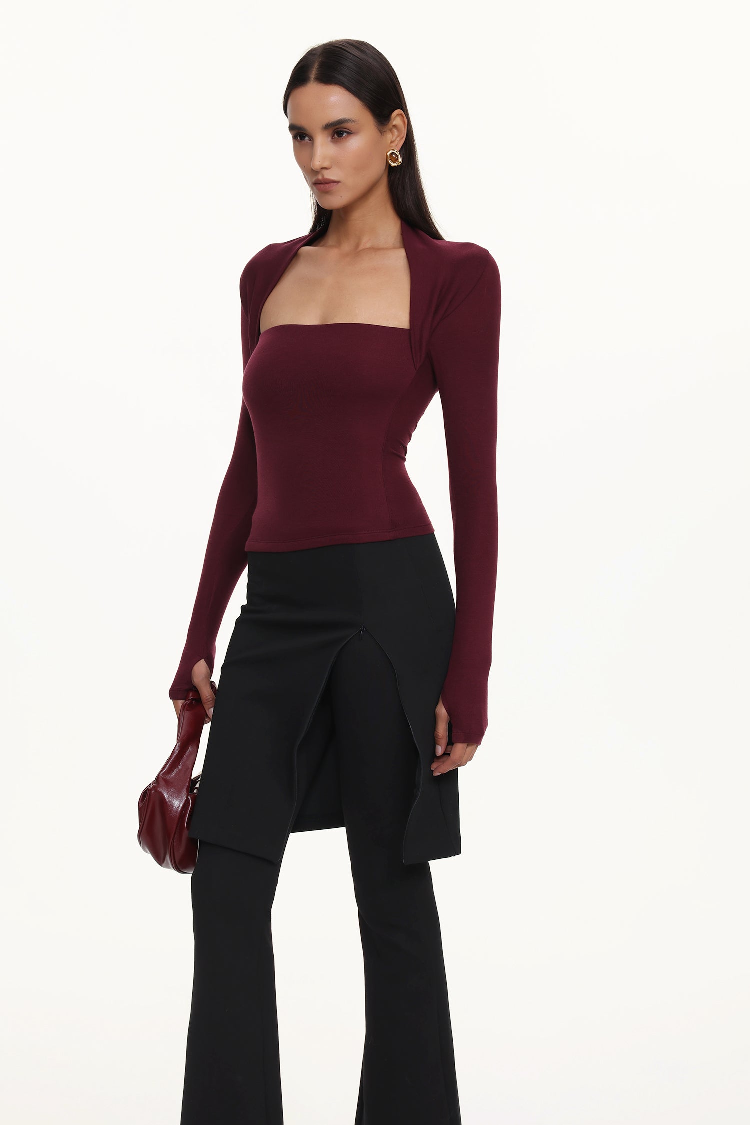 Sahara Chic Contour Top And Pants Set 	