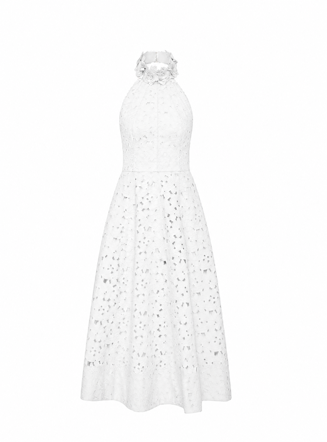 Nuvola Halter Midi Dress