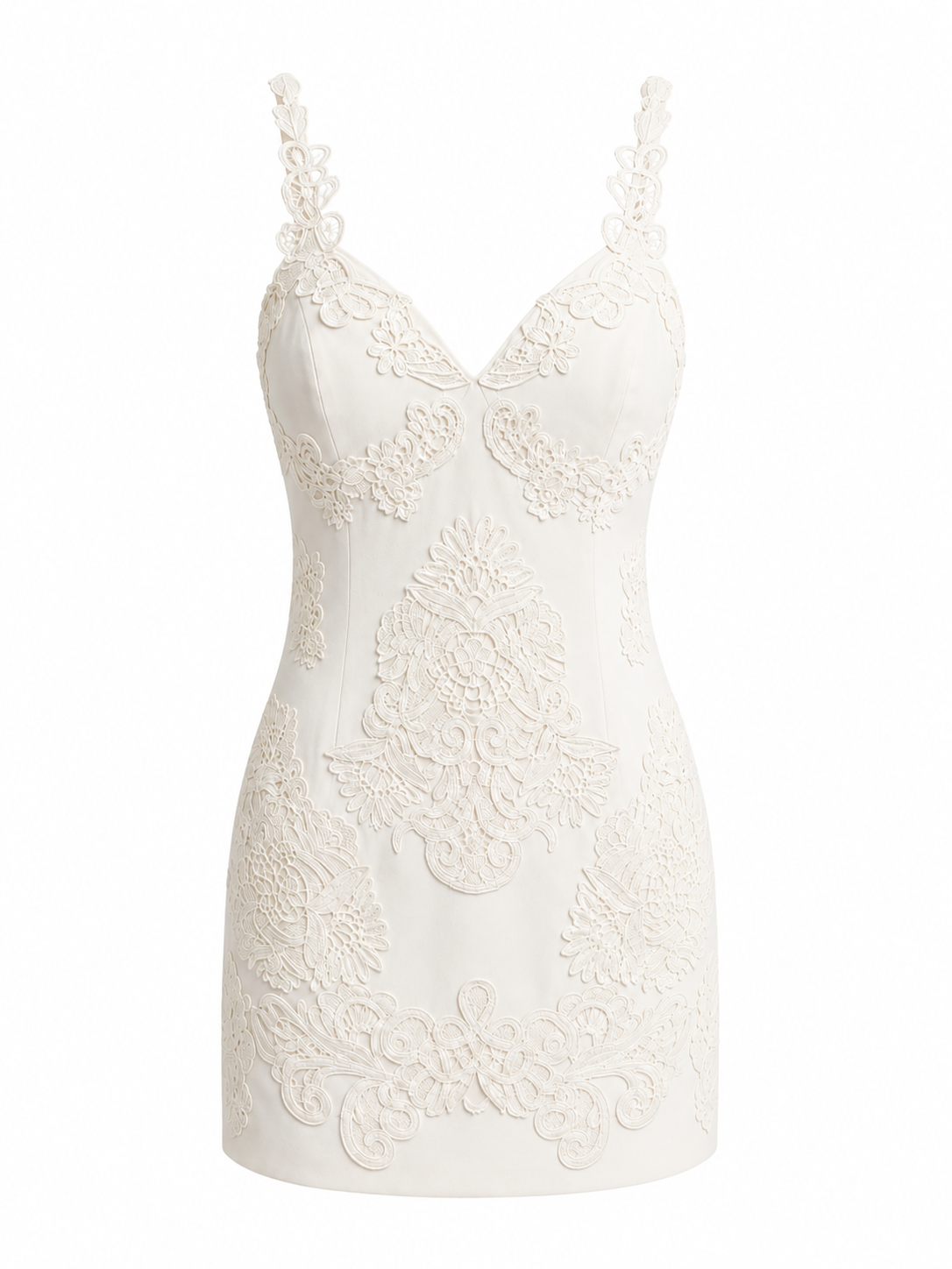 Appliquéd Strappy Dress