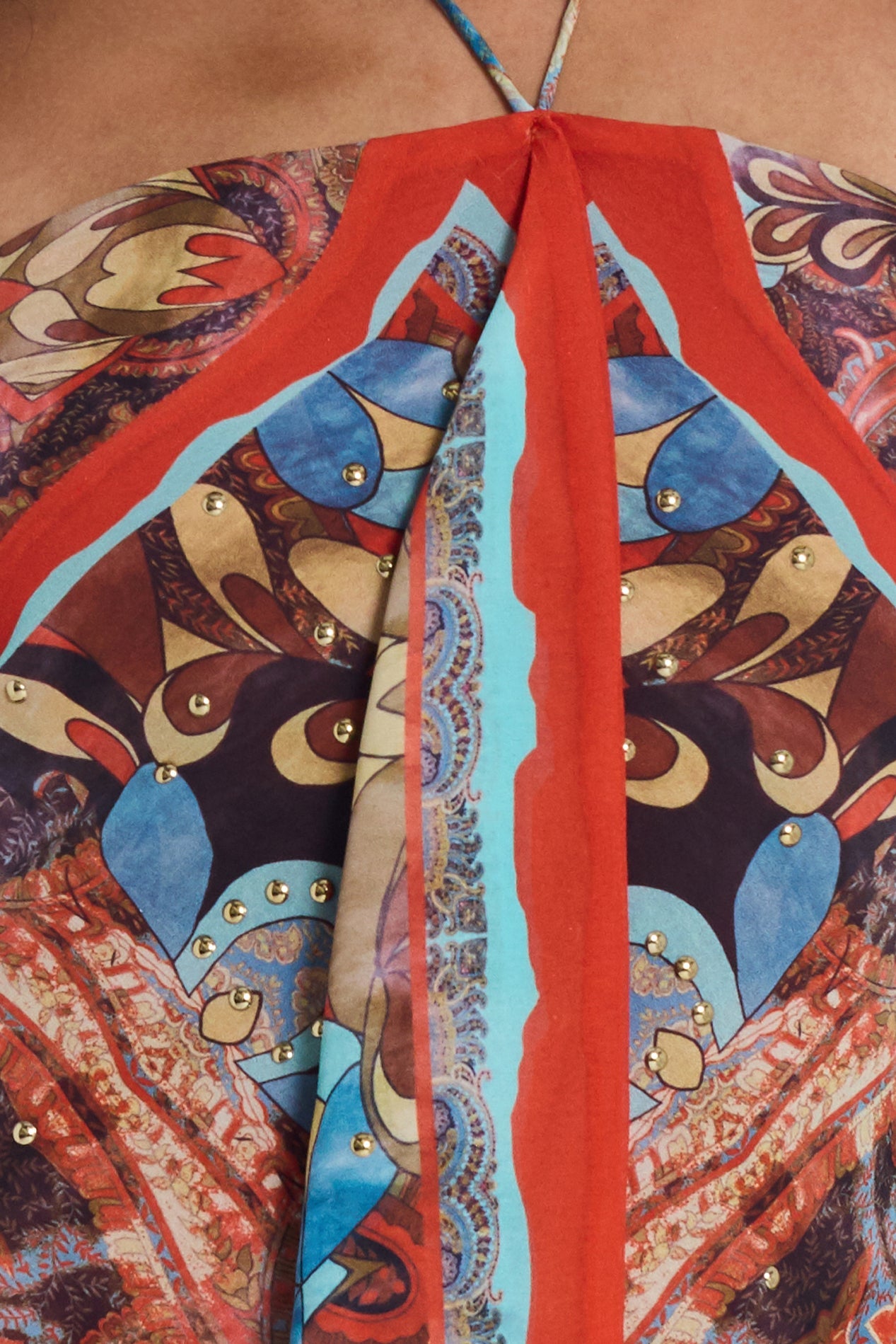 Ixia Chiffon Bandana Scarf Dress 3