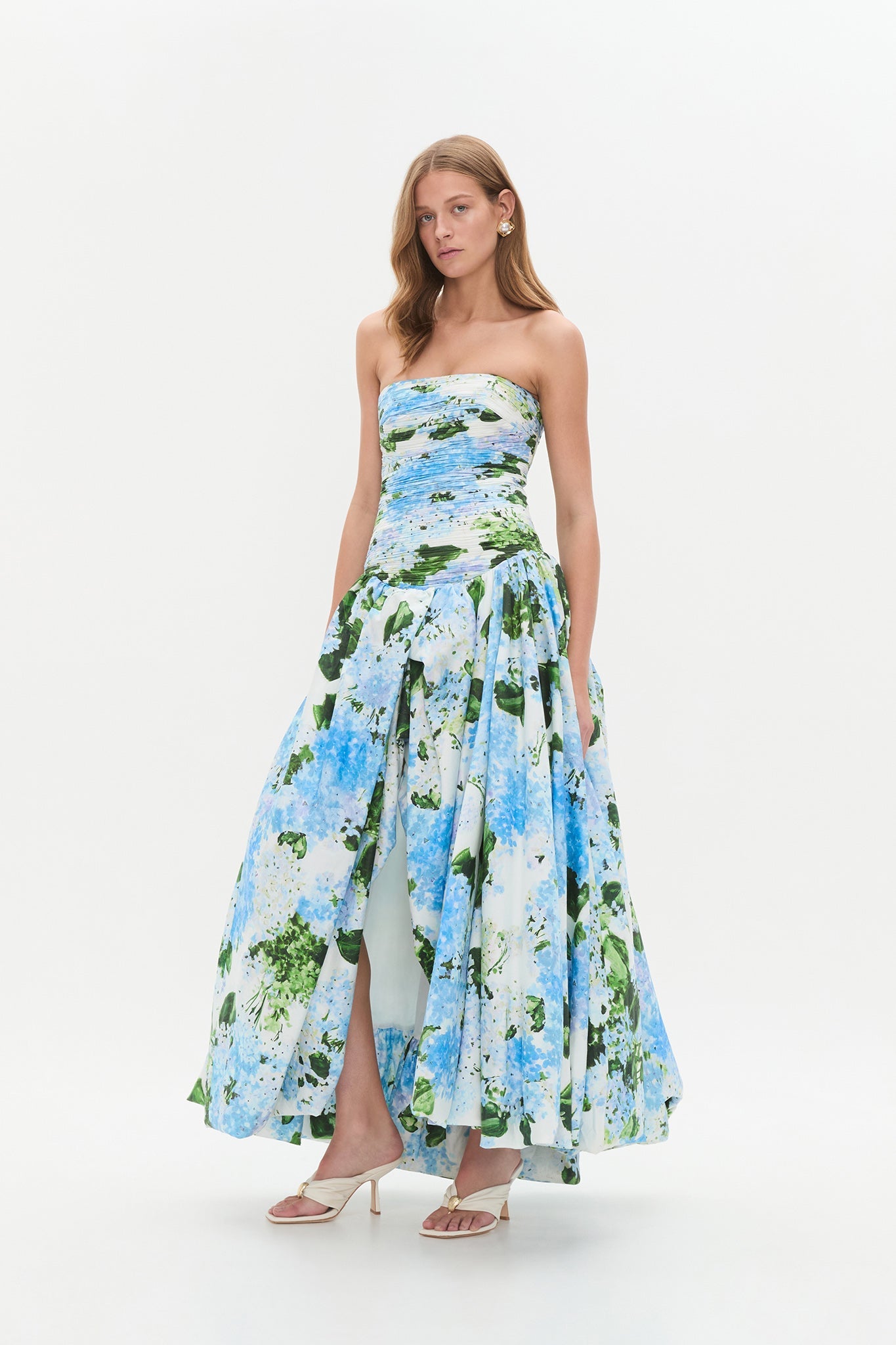 Behold Maxi Blue Dress