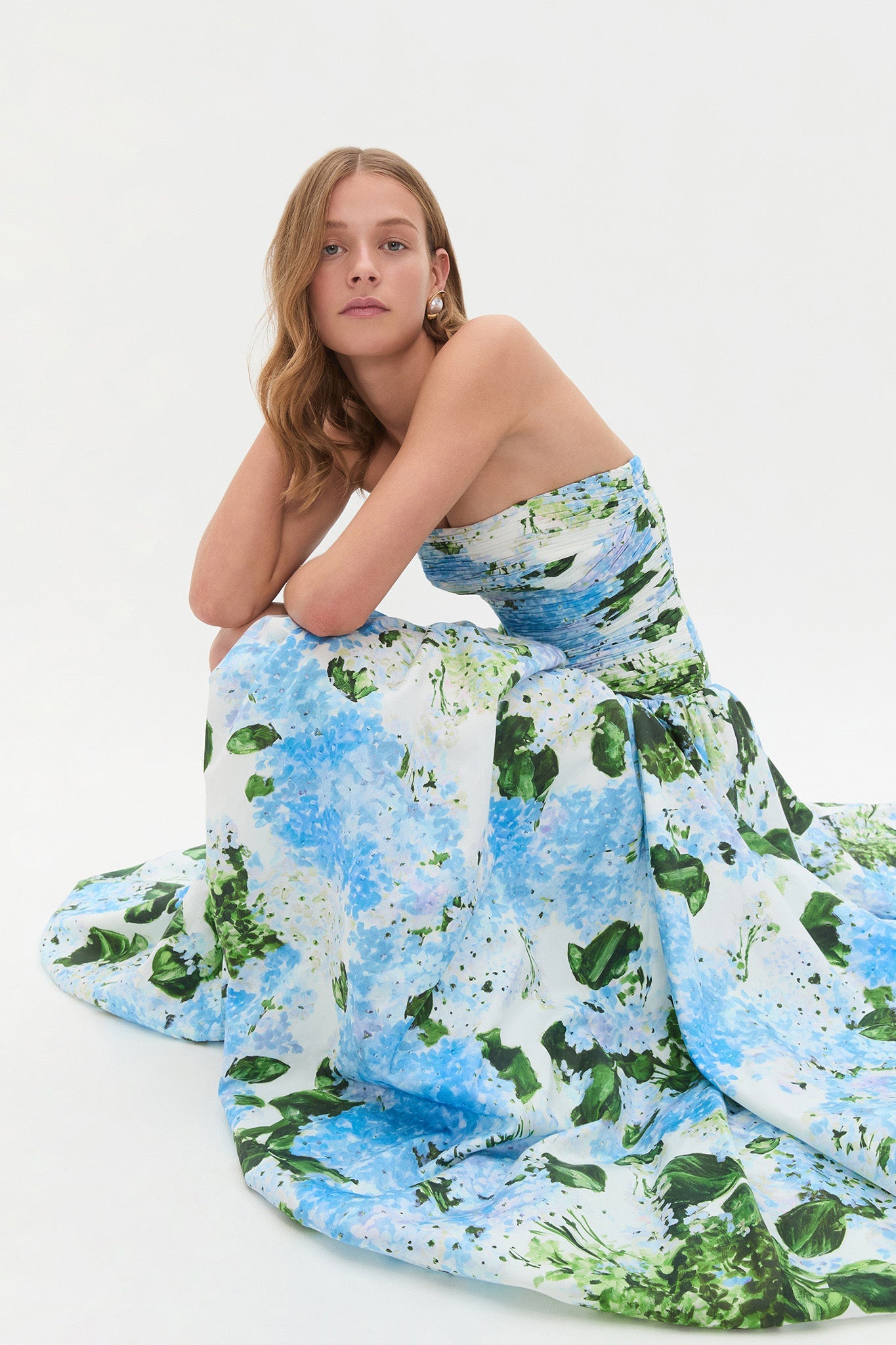 Behold Maxi Blue Dress