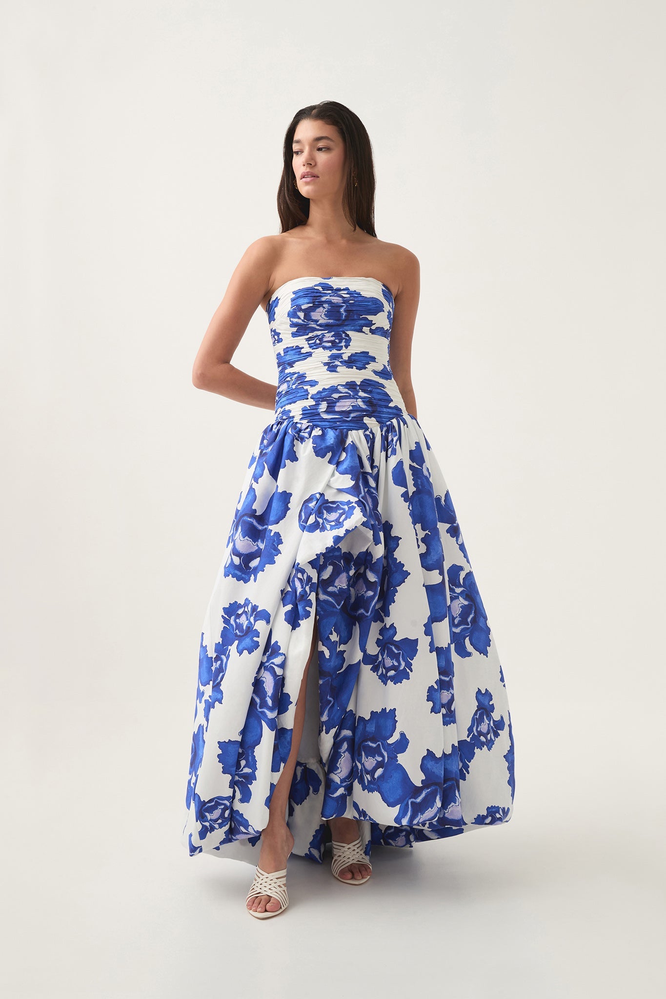 Behold Maxi Navy Dress