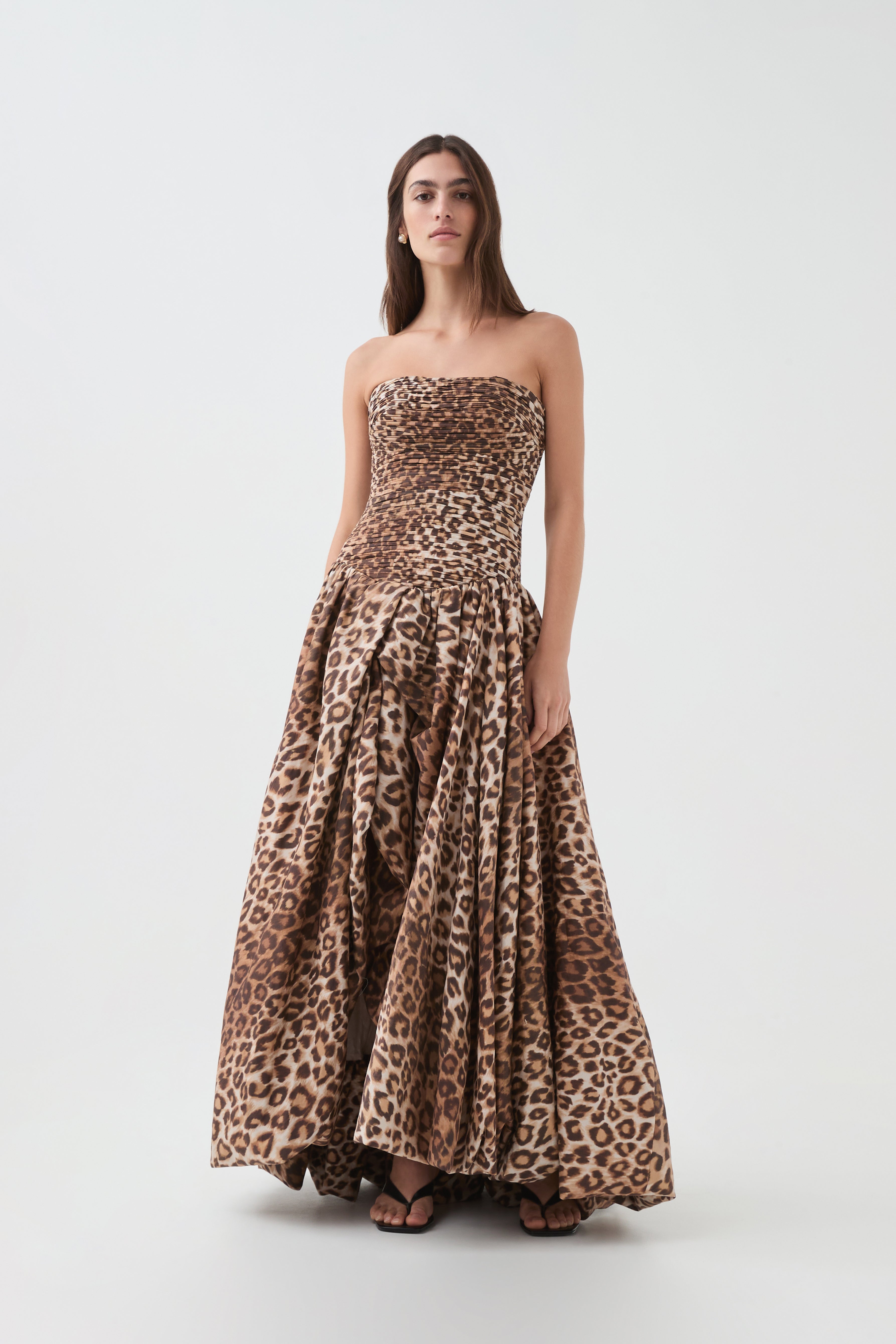 Behold Maxi Leopard Dress