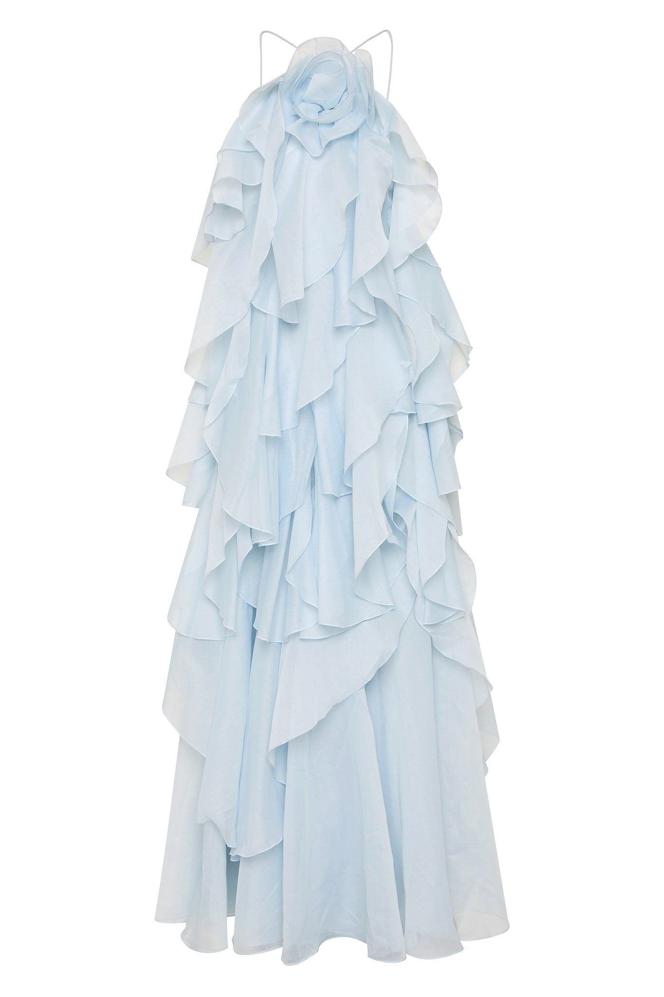 Pandorea Layered Maxi Blue Dress