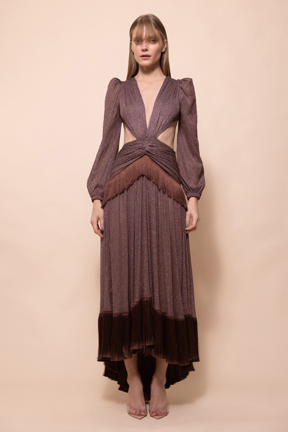 ALICIA TULLE MAXI DRESS