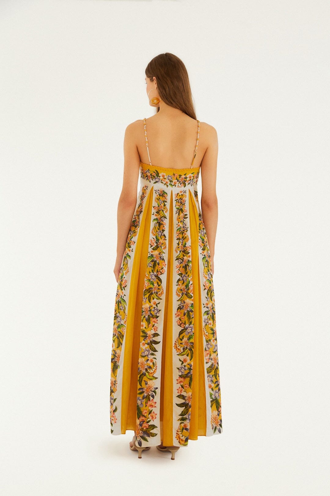 Sand Hilo Stripes Maxi Dress 3