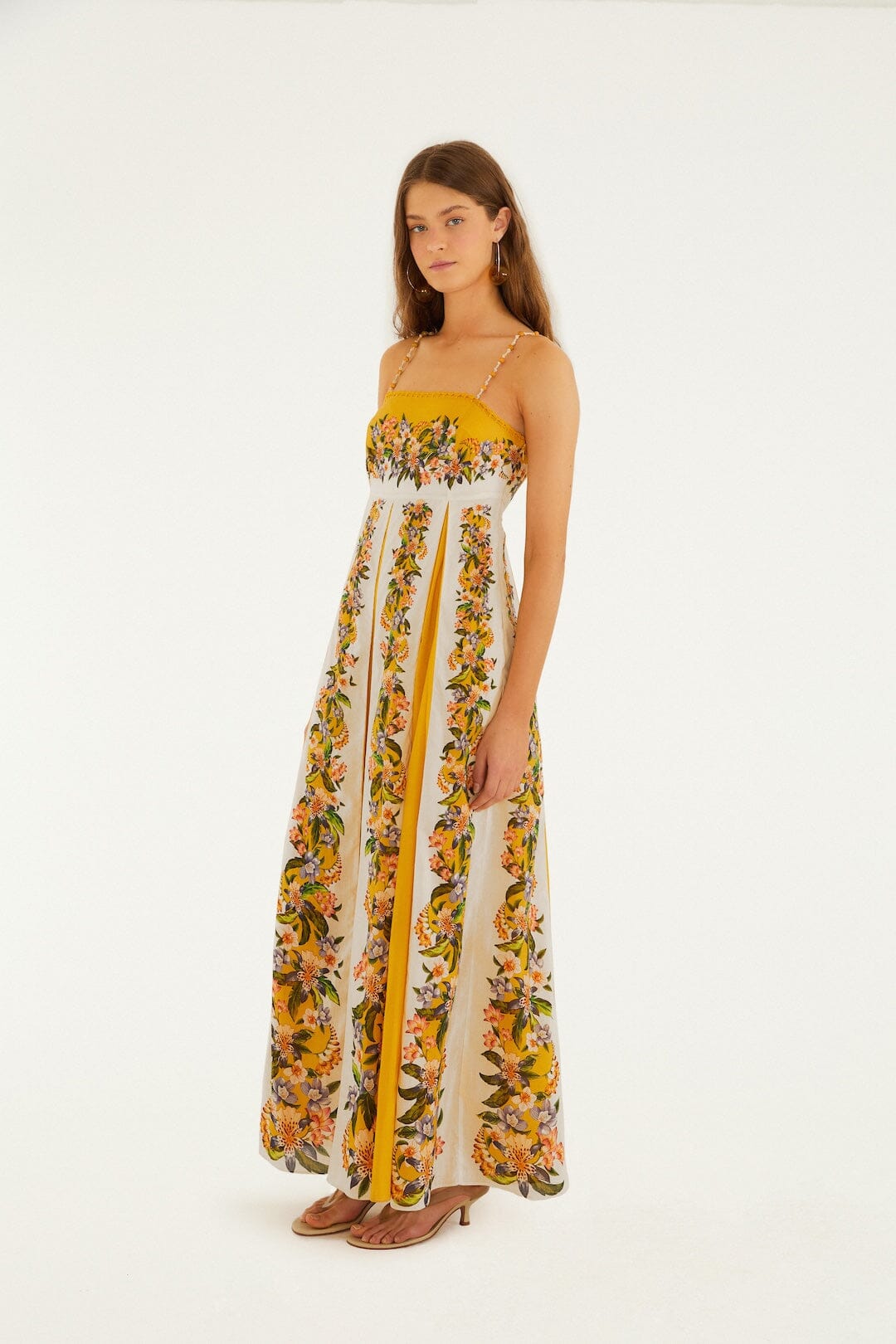 Sand Hilo Stripes Maxi Dress 4