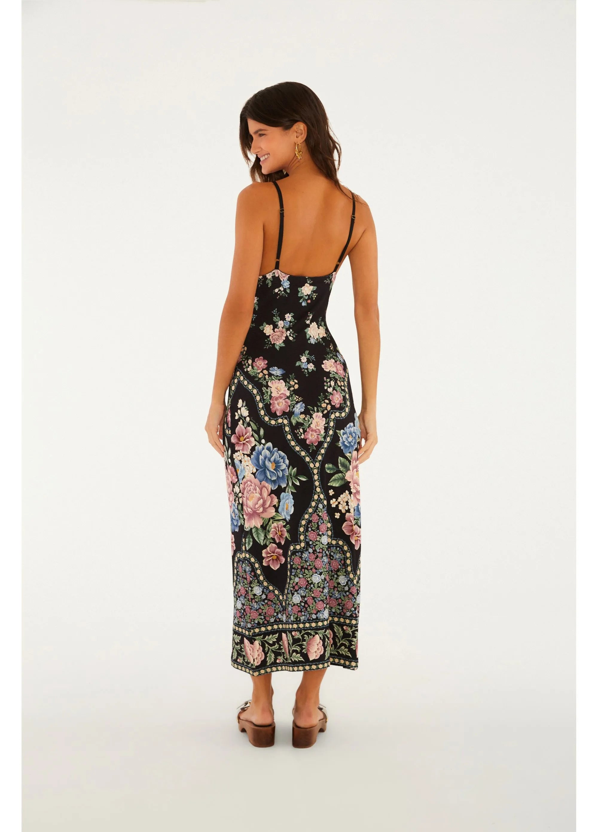 Vestido Cropped Estampado Romance