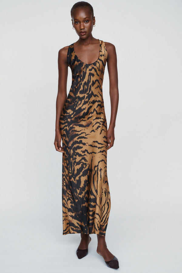 Open-Back Midi Dress