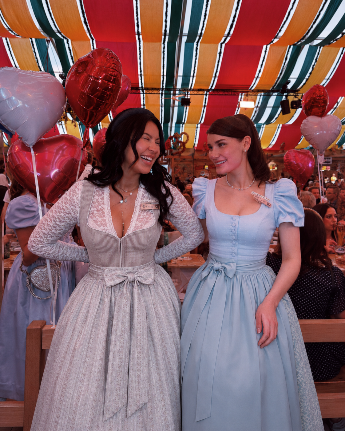 Dirndl?Silber Jasmin	
