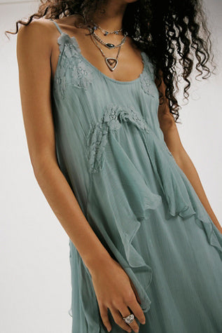 Floating Angel Chiffon Maxi Dress