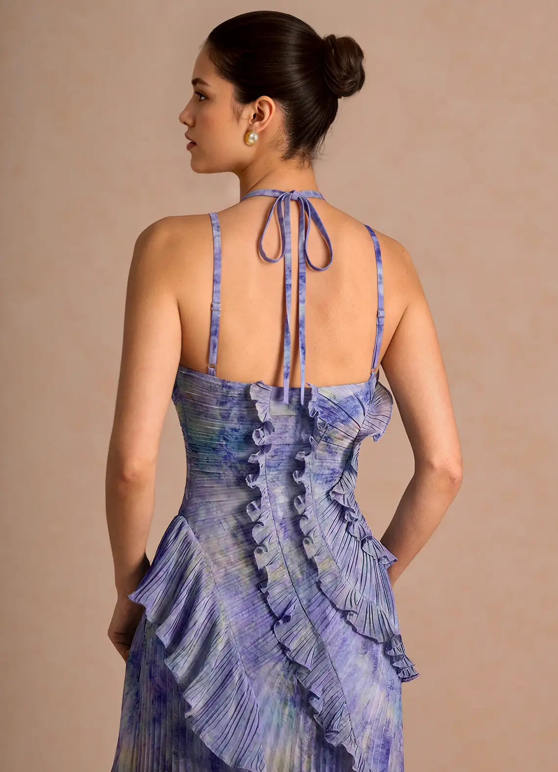 Hatsu Lilac Maxi Dress