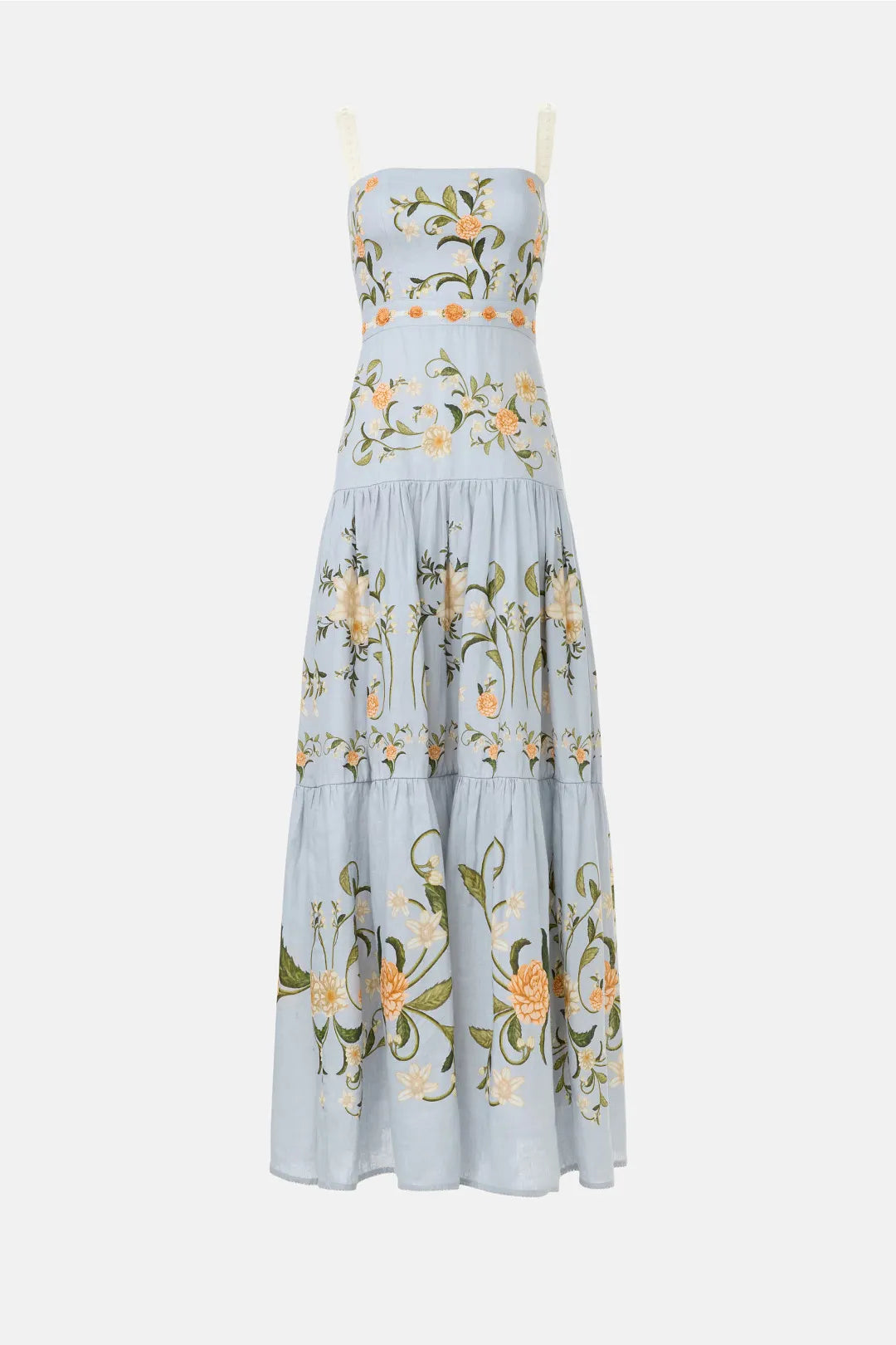 Lima Valle Embroidered Gown